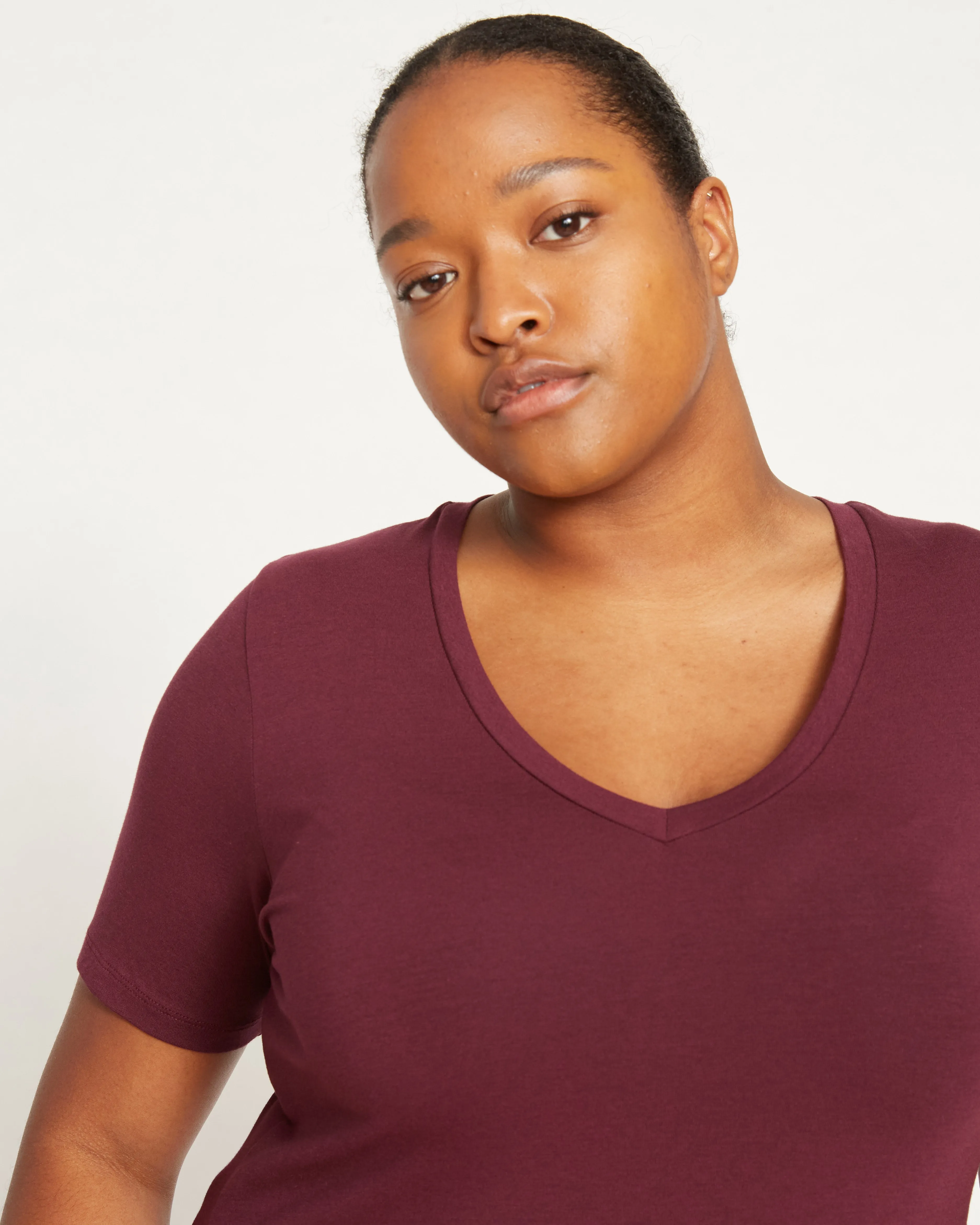 V Rex - Eggplant sold by Universal Standard