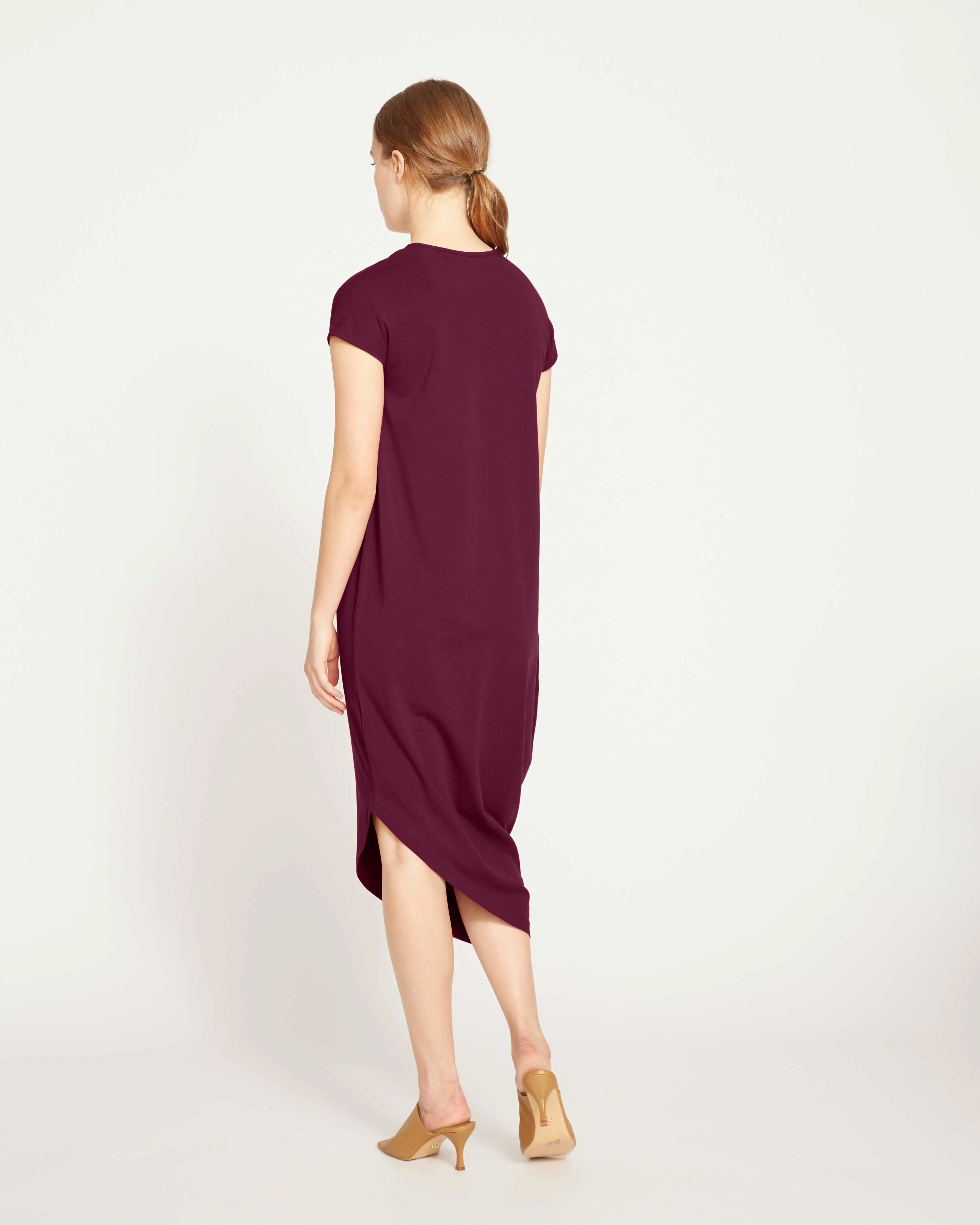 Iconic Geneva V-Neck Dress - Jam sold by Universal Standard product image thumbnail 4