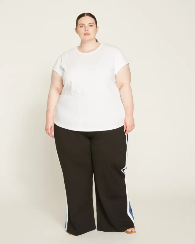 Ashley Cap Sleeve Tee - White sold by Universal Standard