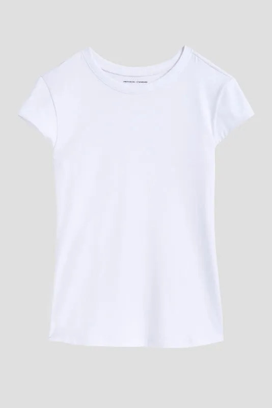 Ashley Cap Sleeve Tee - White sold by Universal Standard product image thumbnail 2