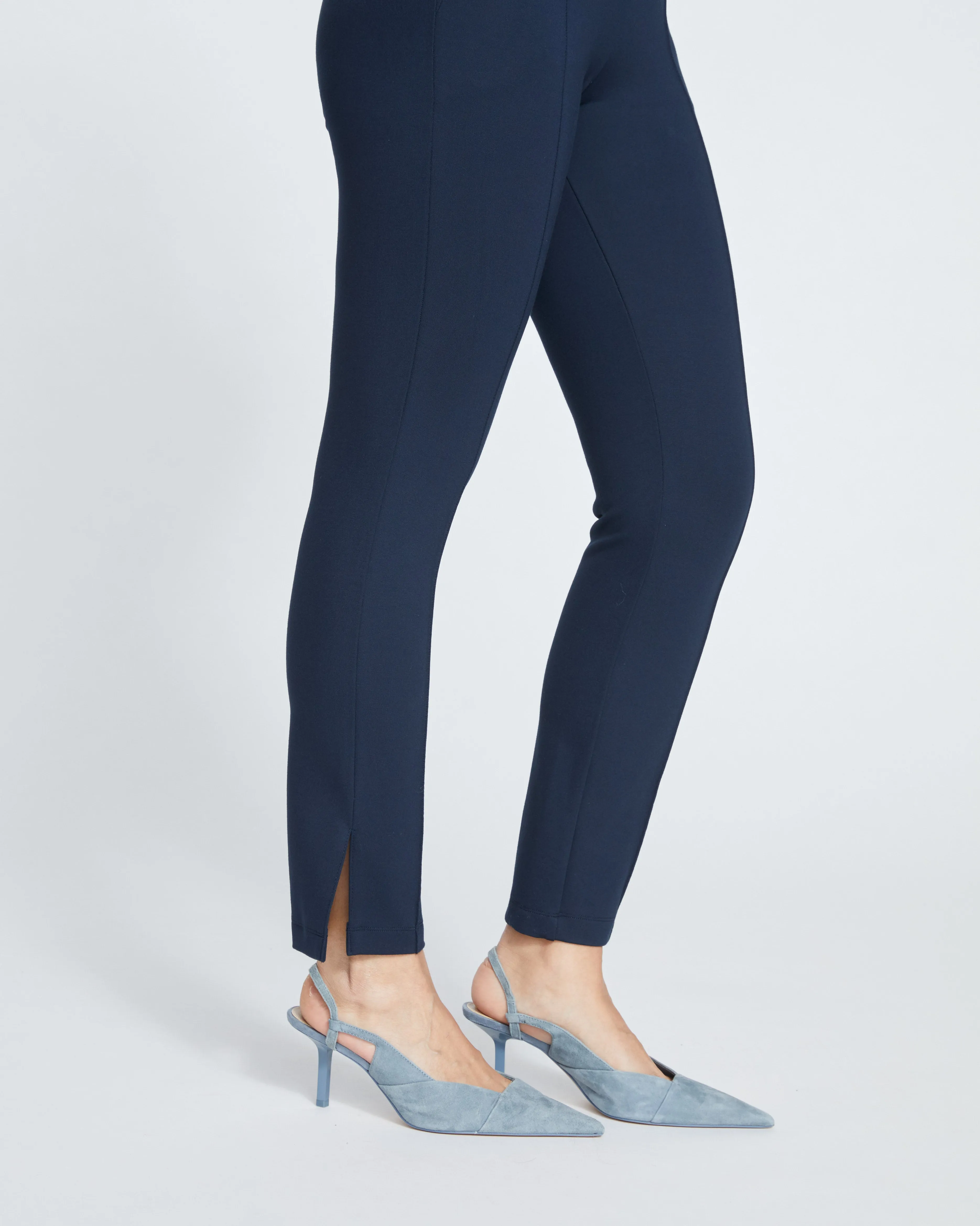 Skinny Pintuck Ponte Pants 28 Inch - Navy sold by Universal Standard product image thumbnail 2