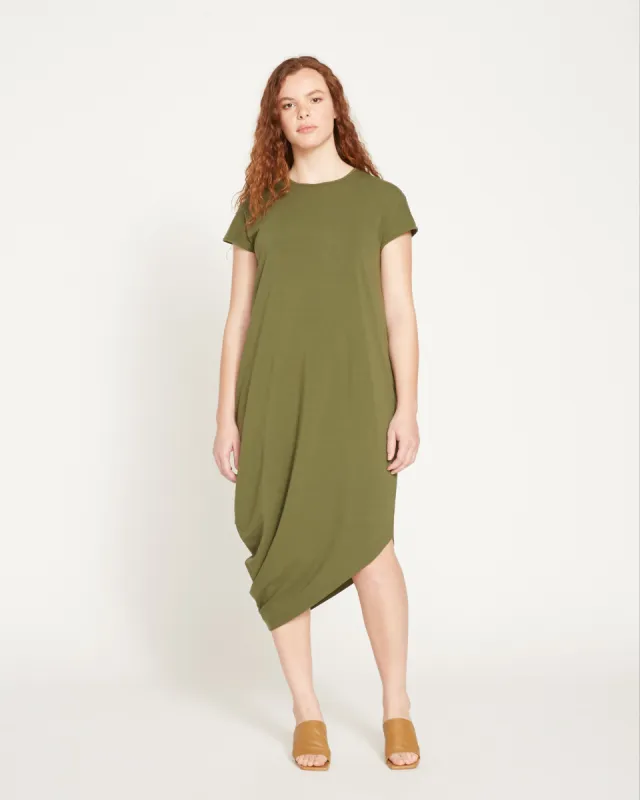 Iconic Geneva Dress - Camo sold by Universal Standard