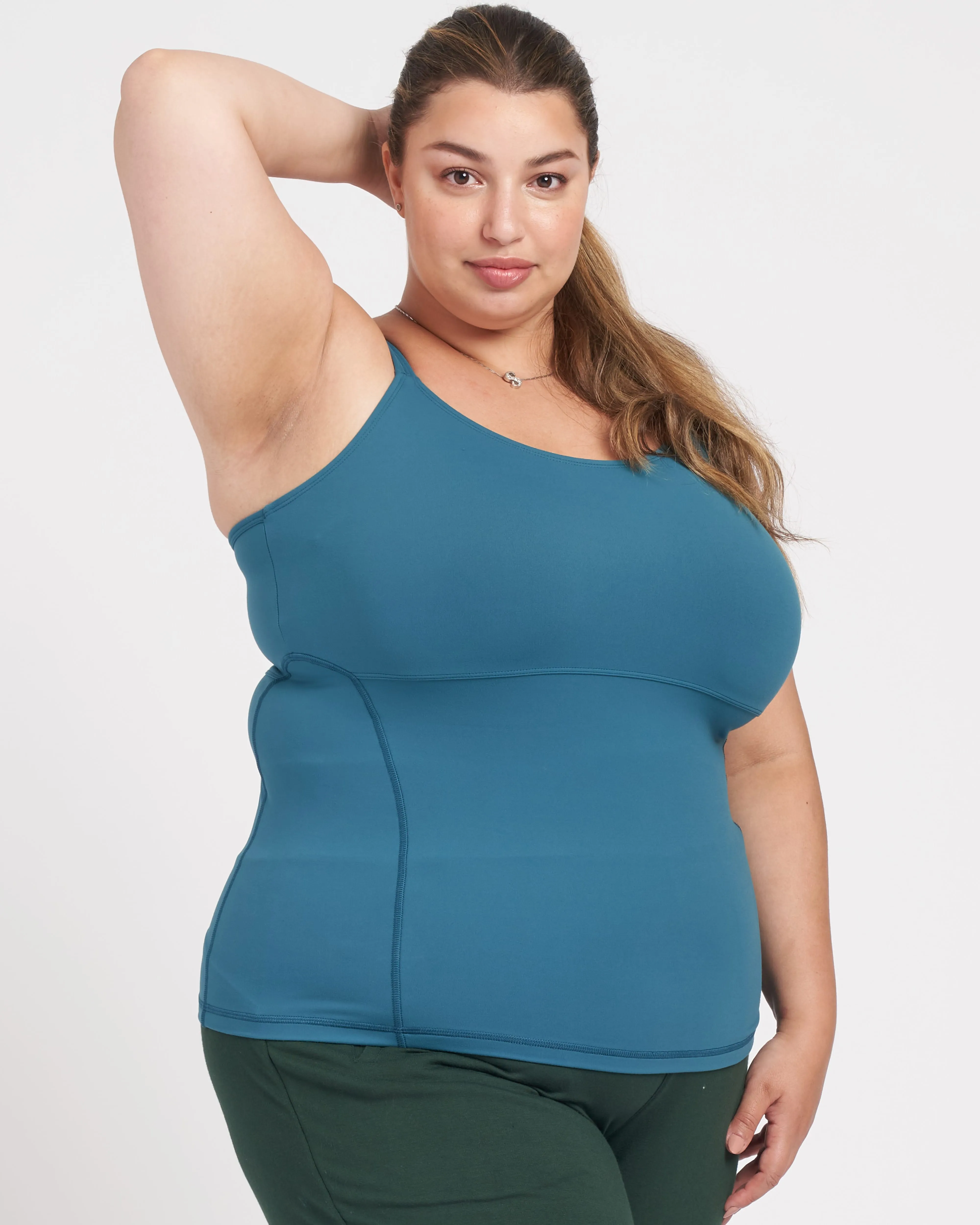 Next-to-Naked Tank - Deep Teal sold by Universal Standard