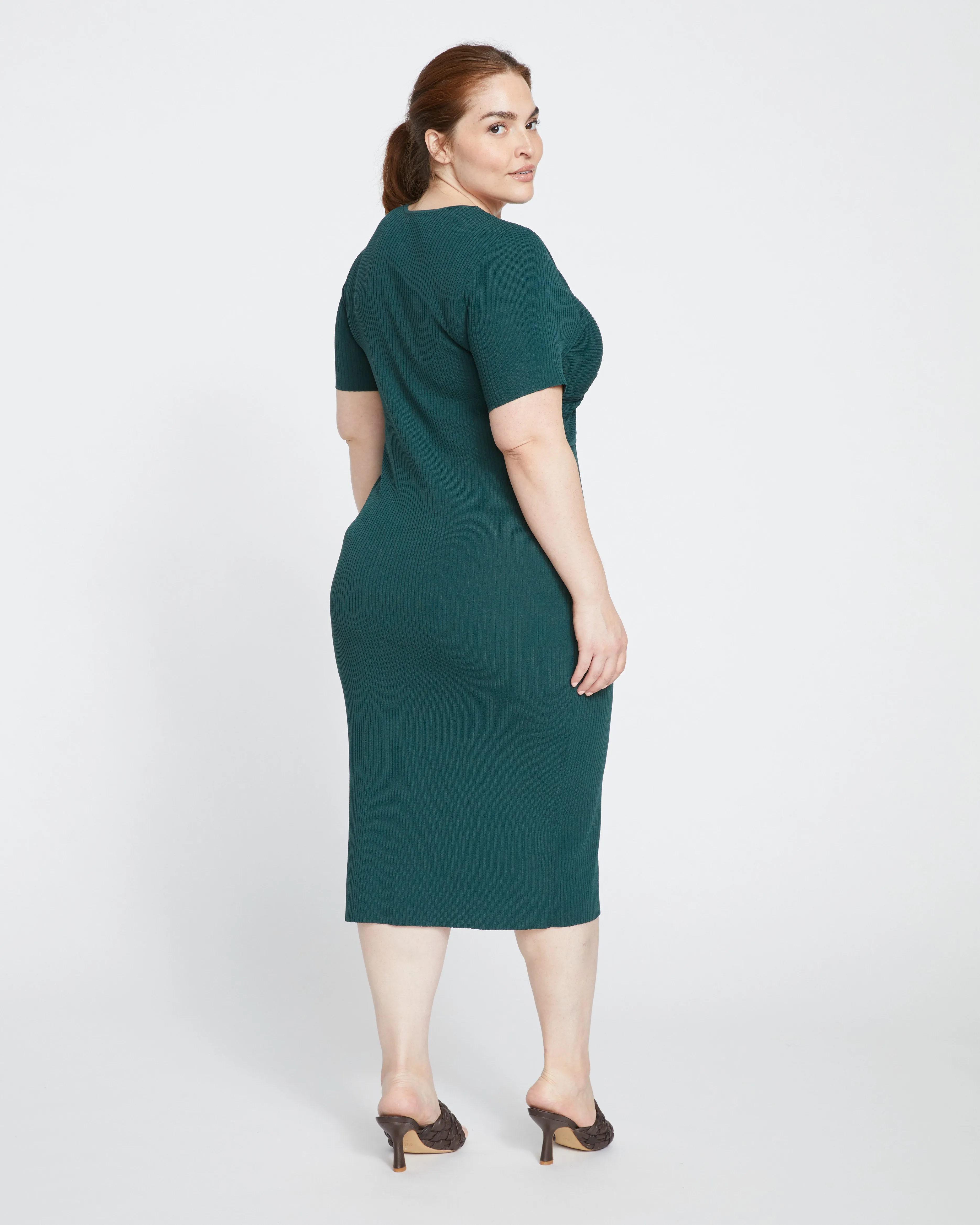 Twist Knit Dress - Deep Sea sold by Universal Standard product image thumbnail 4