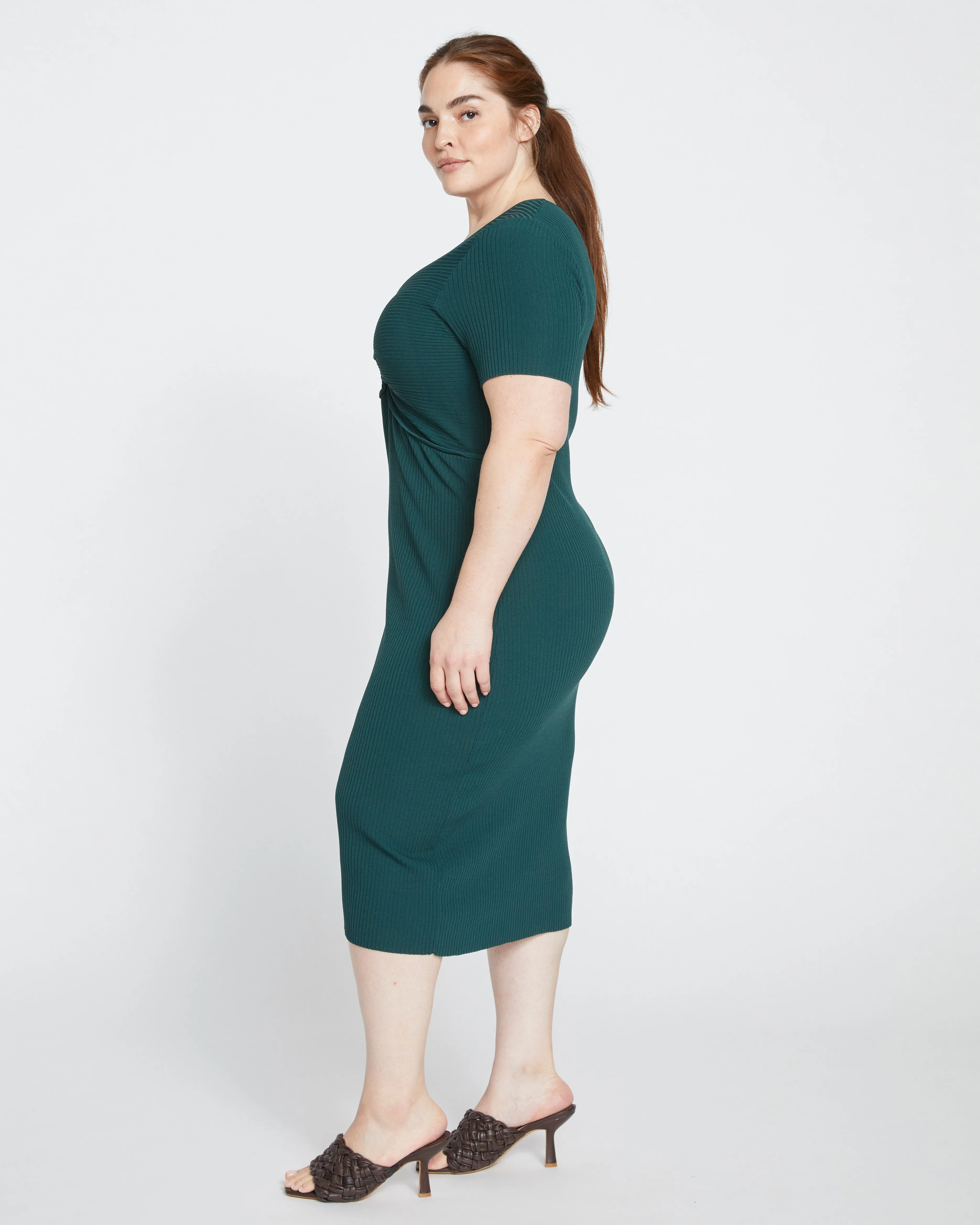 Twist Knit Dress - Deep Sea sold by Universal Standard product image thumbnail 3