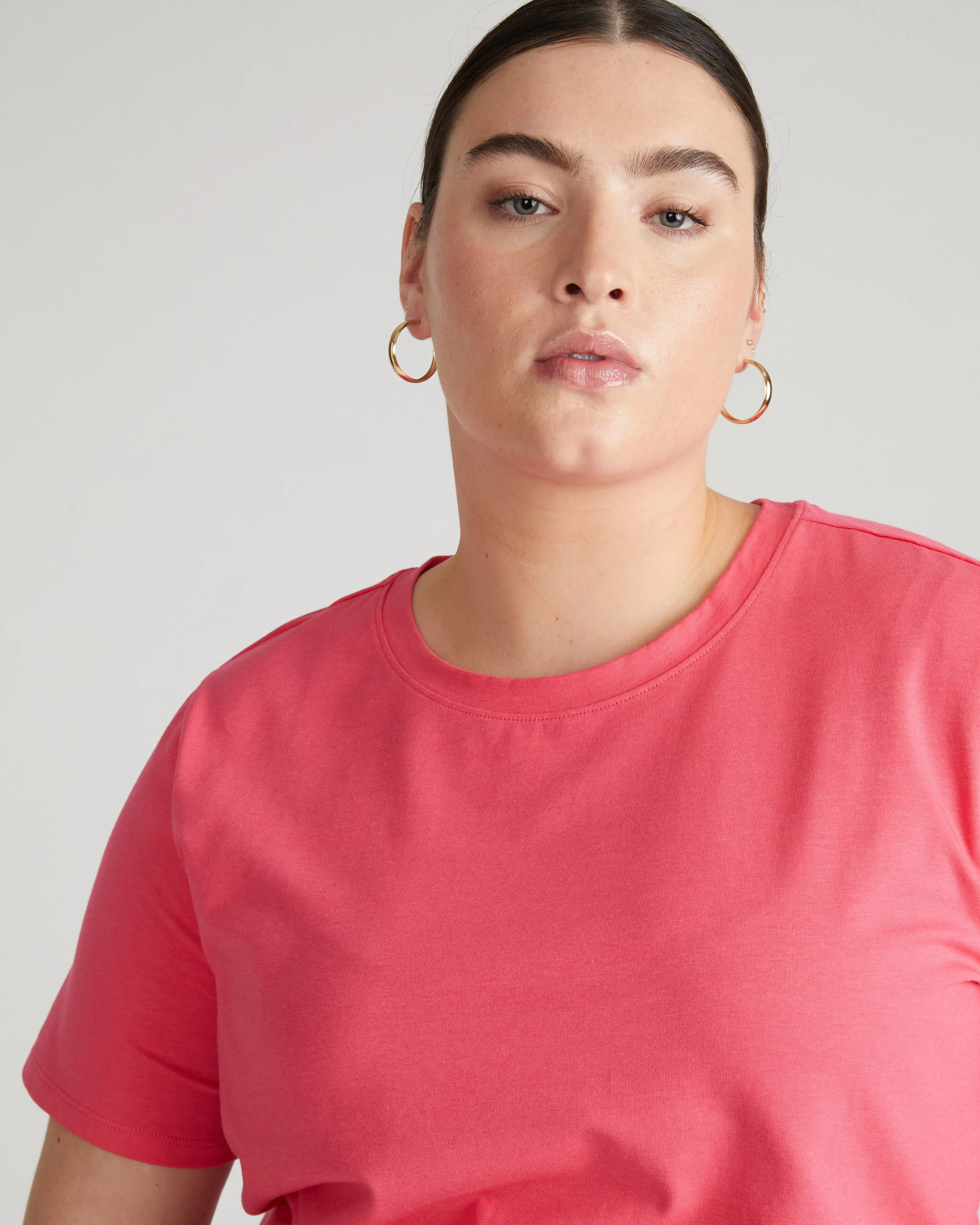 Eco Tee Rex - Hibiscus sold by Universal Standard product image thumbnail 3