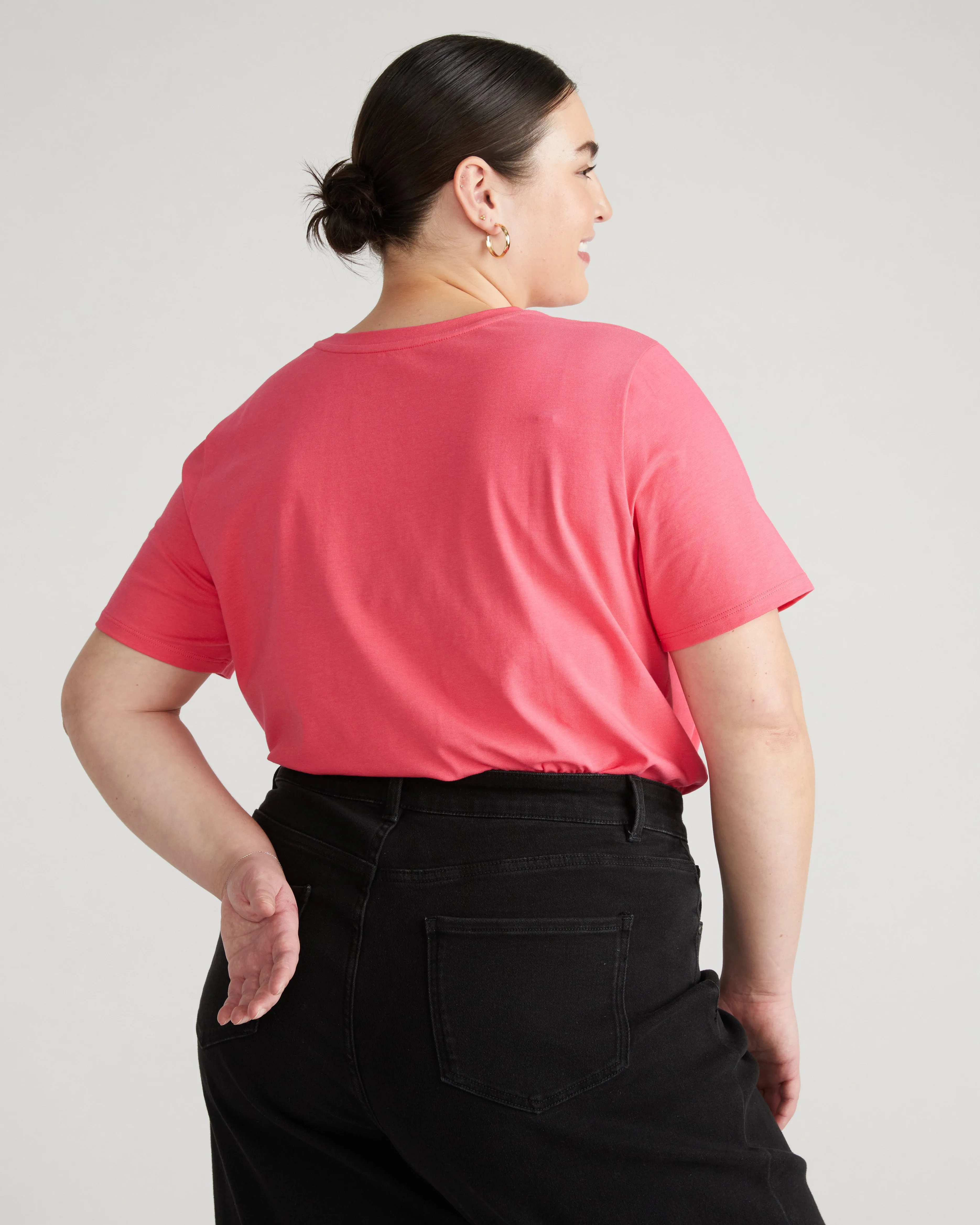 Eco Tee Rex - Hibiscus sold by Universal Standard product image thumbnail 4