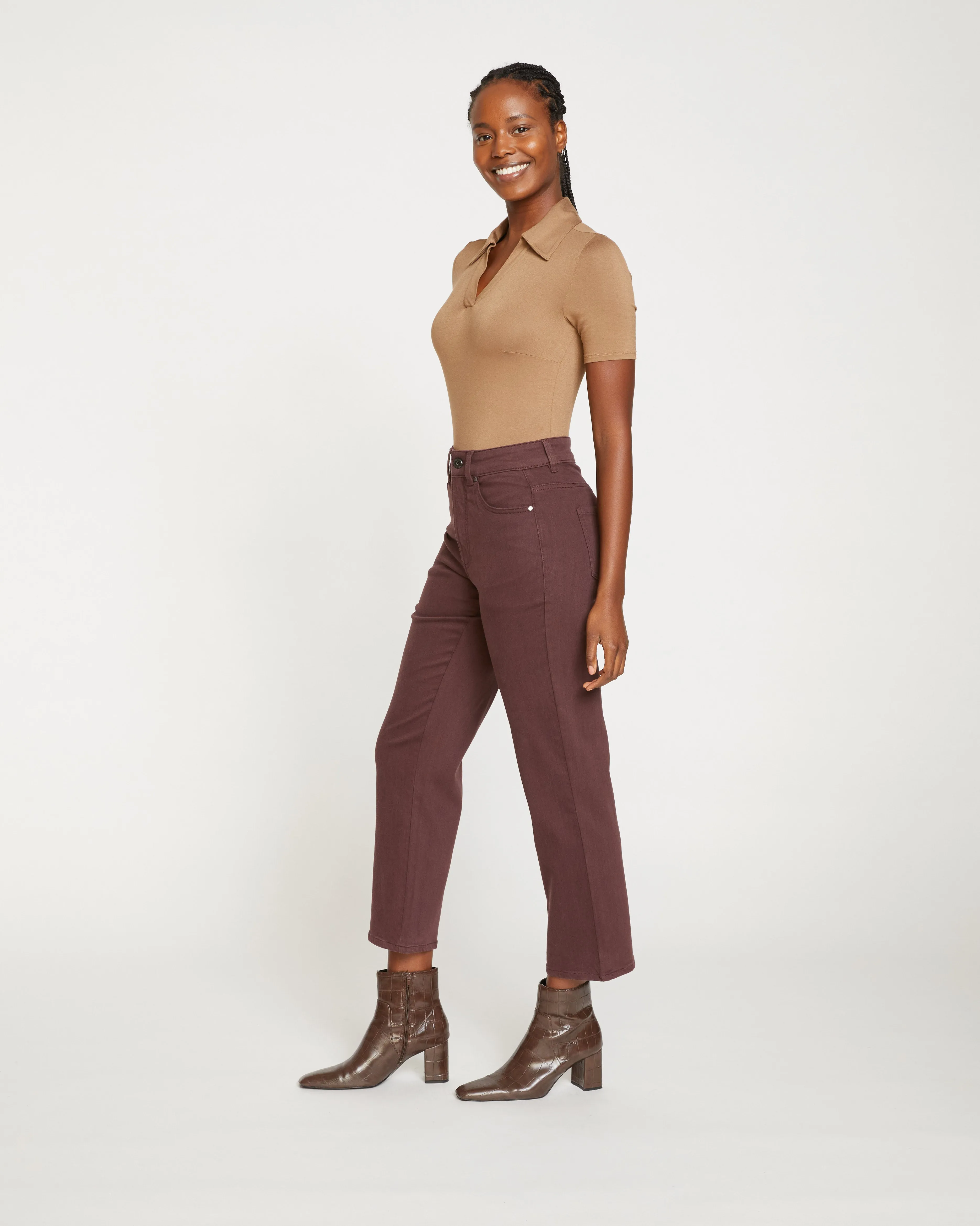 Etta High Rise Straight Leg Jeans 28 Inch - Brulee sold by Universal Standard product image thumbnail 3