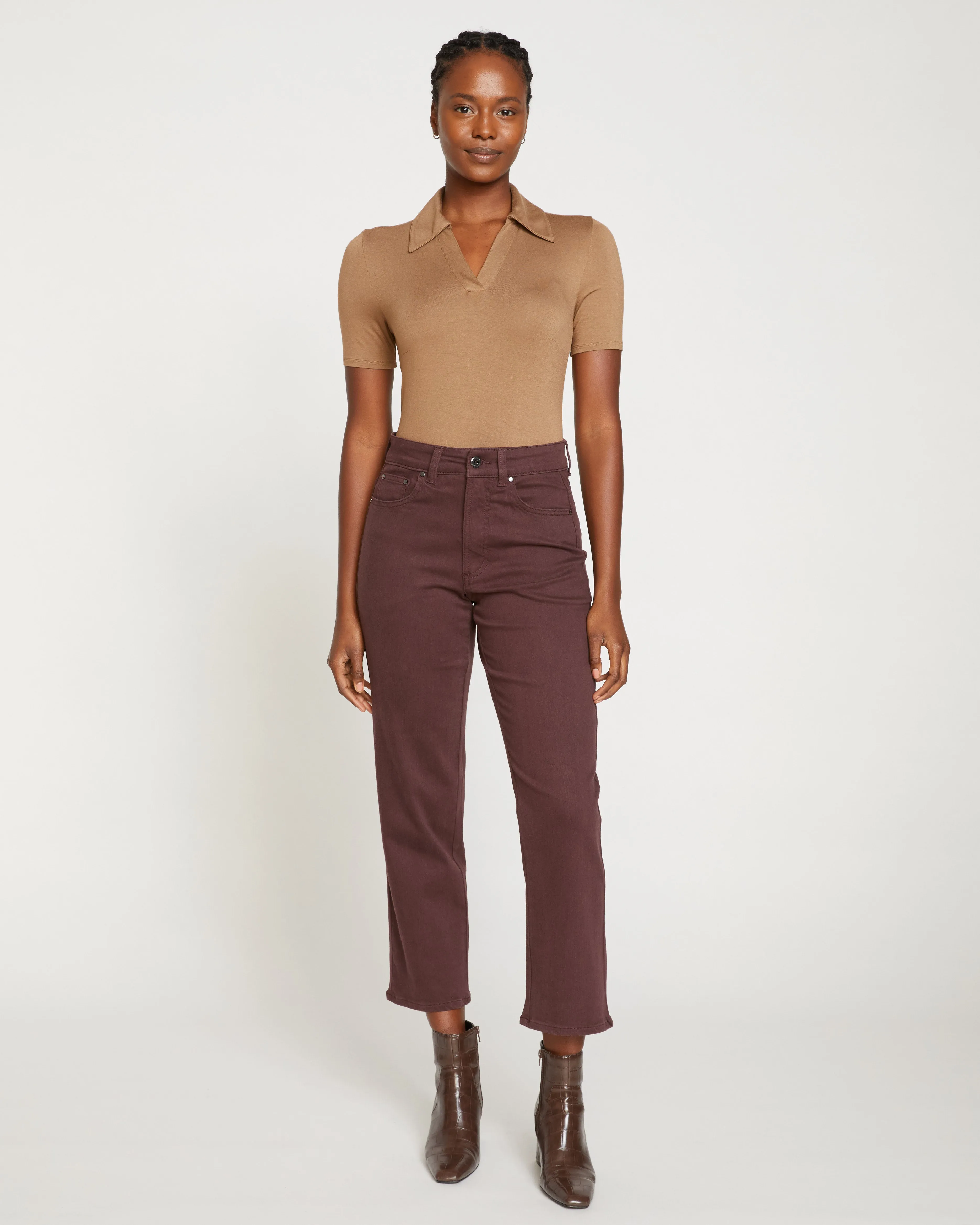 Etta High Rise Straight Leg Jeans 28 Inch - Brulee sold by Universal Standard product image thumbnail 2