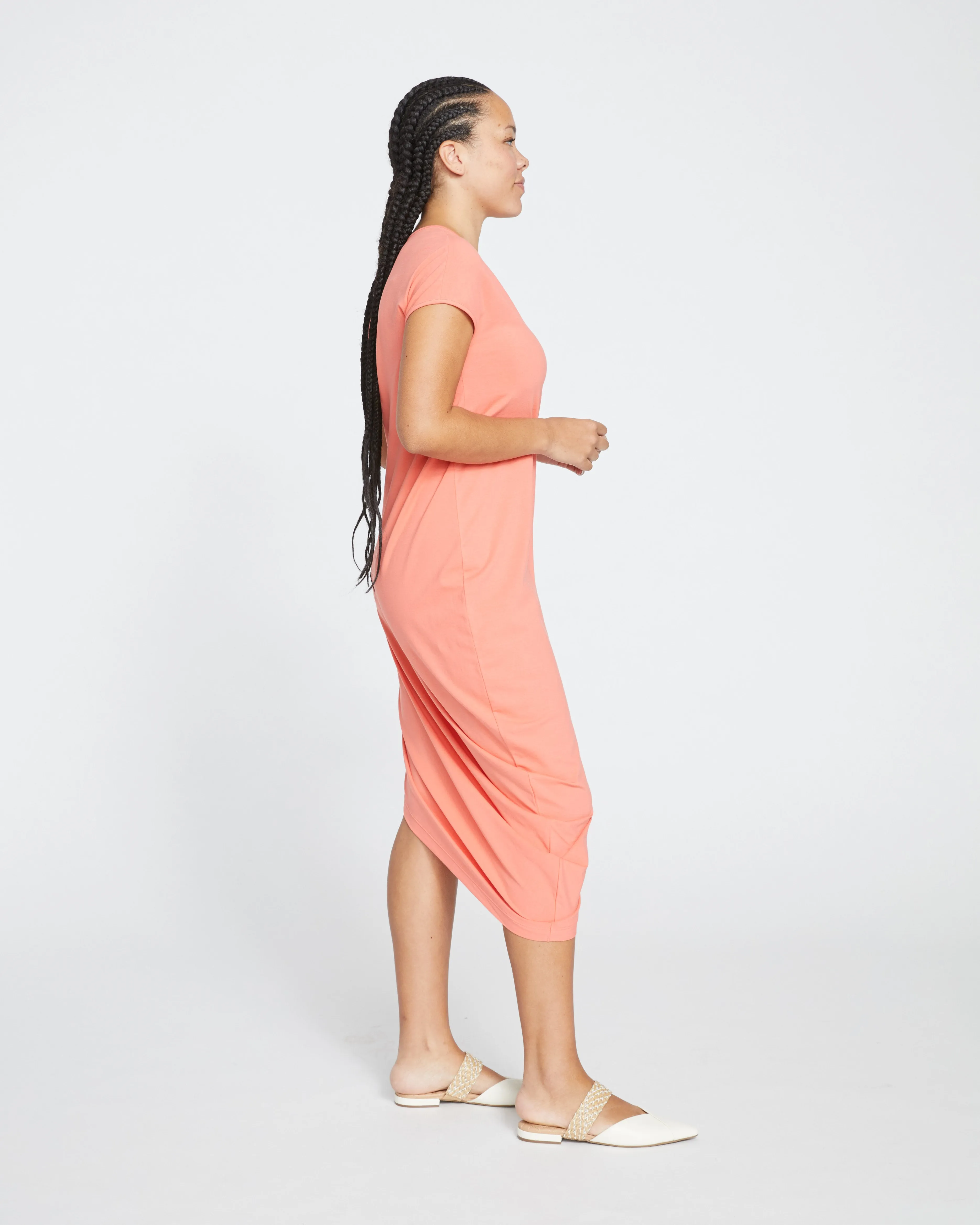 Iconic Geneva V-Neck Dress - Sunset sold by Universal Standard product image thumbnail 3