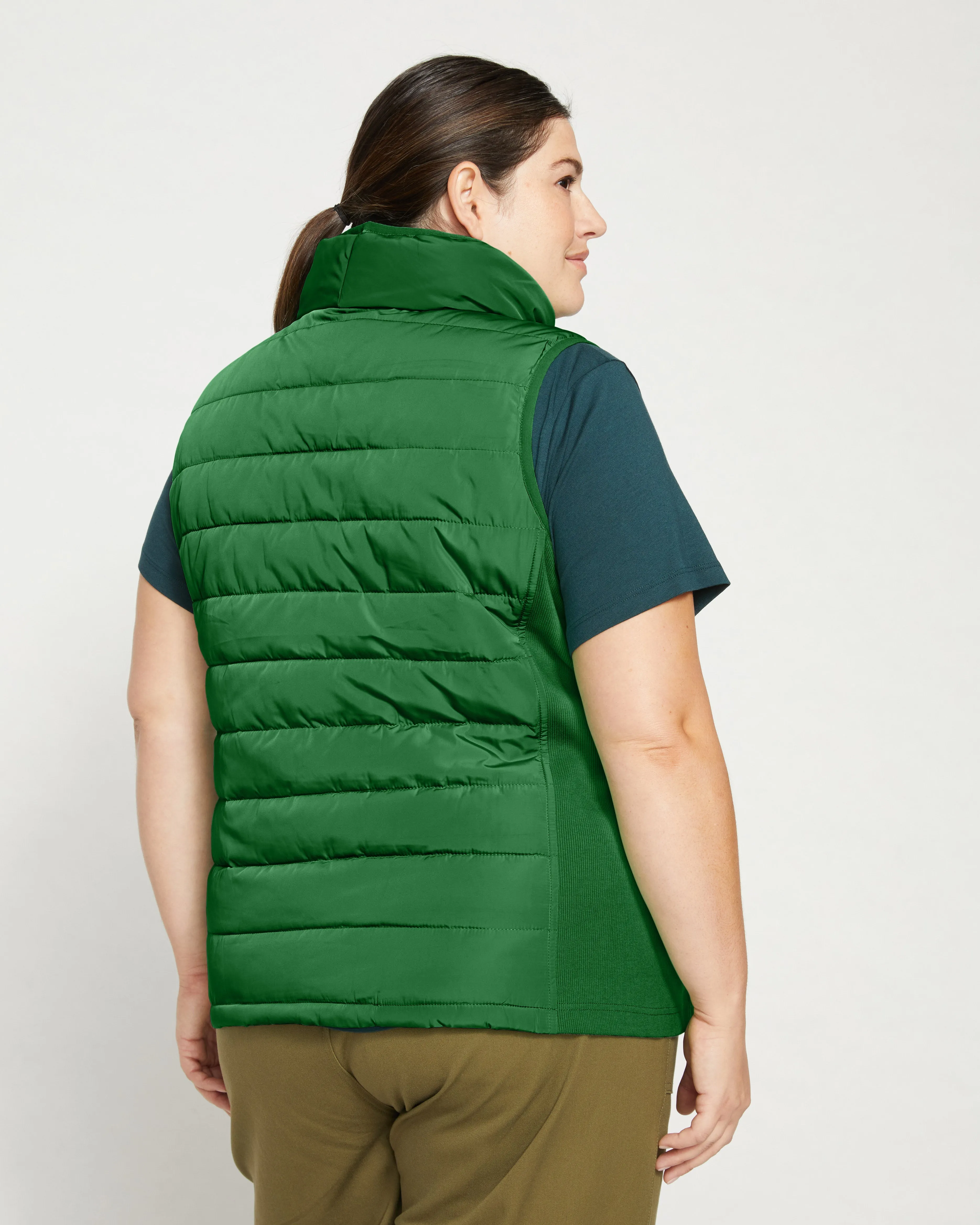 Comfort Panel Sport Puffer Vest - Jardin sold by Universal Standard product image thumbnail 4