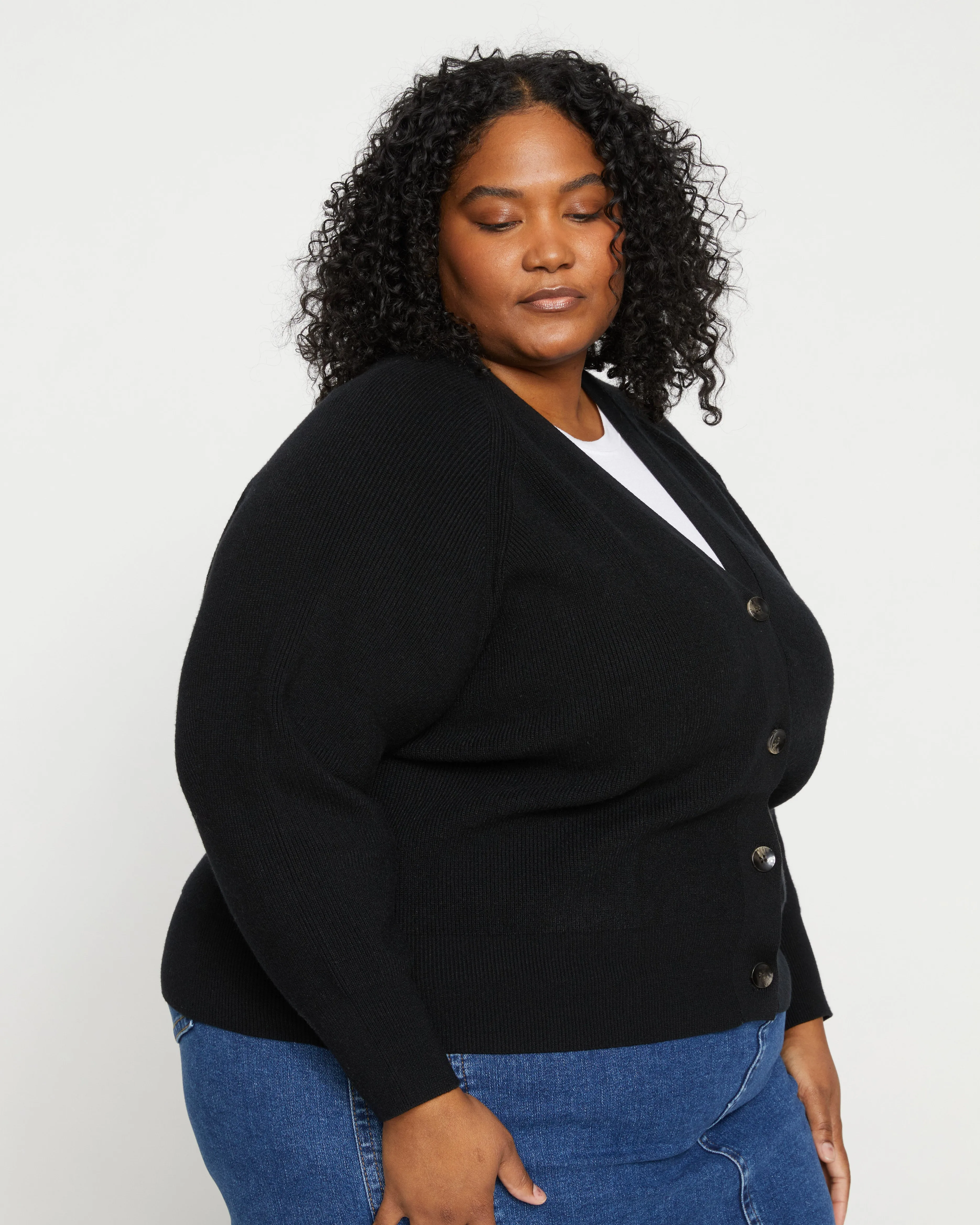 Better-Than-Wool Cardigan - Black sold by Universal Standard product image thumbnail 3