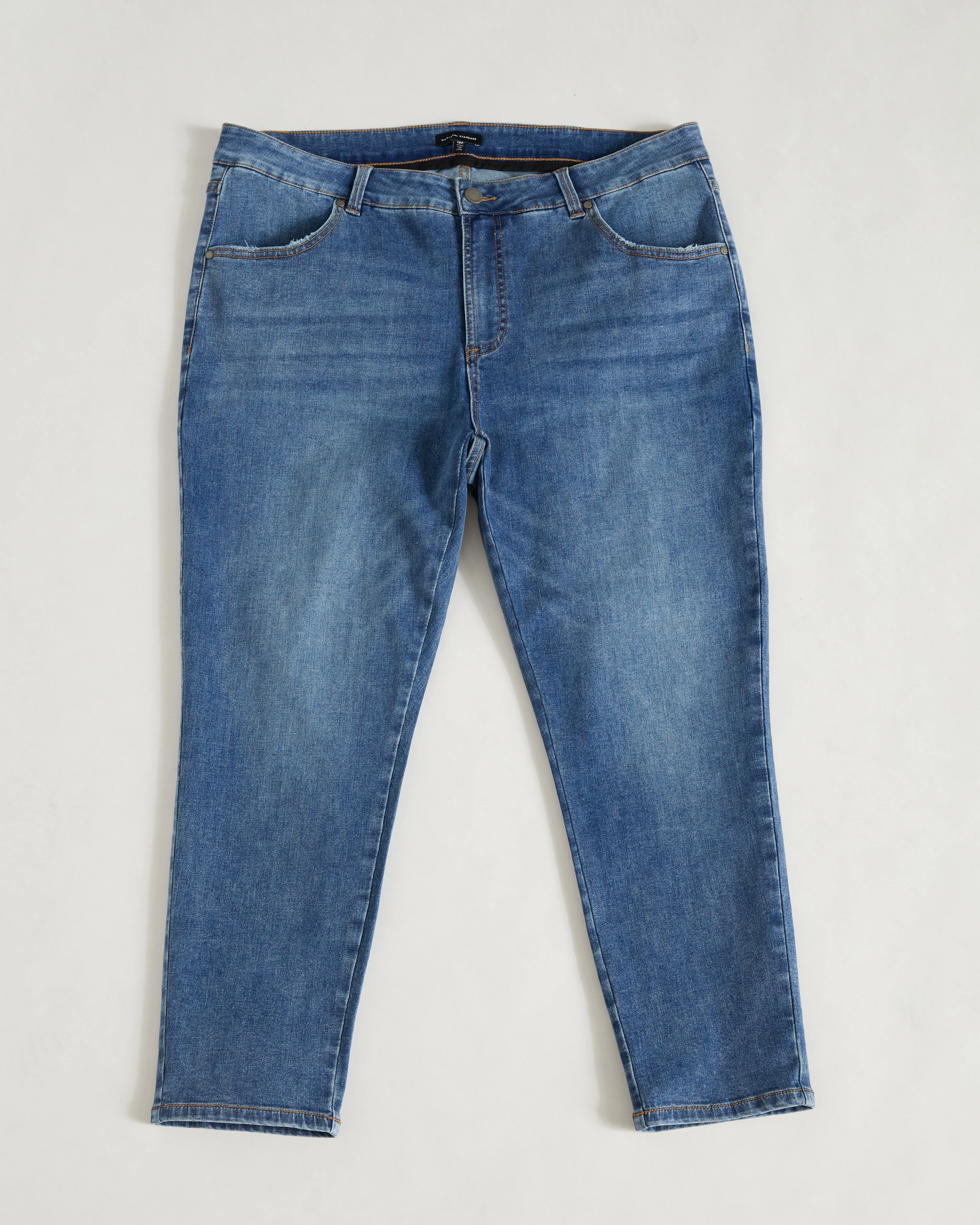 Seine High Rise Skinny Jeans Petite - Vintage Indigo sold by Universal Standard