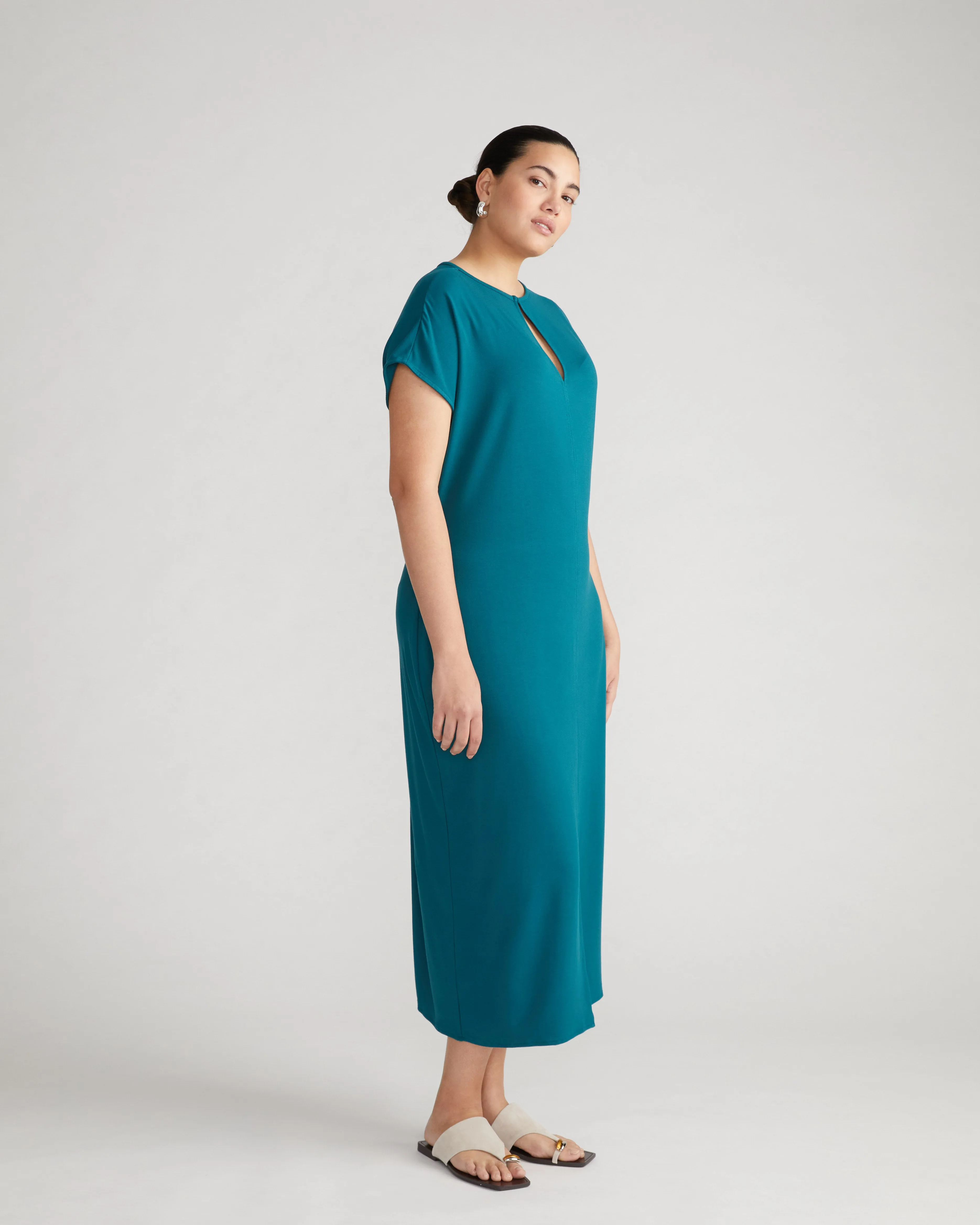 Spritz Divine Jersey Shift Dress - Ocean Floor sold by Universal Standard product image thumbnail 3