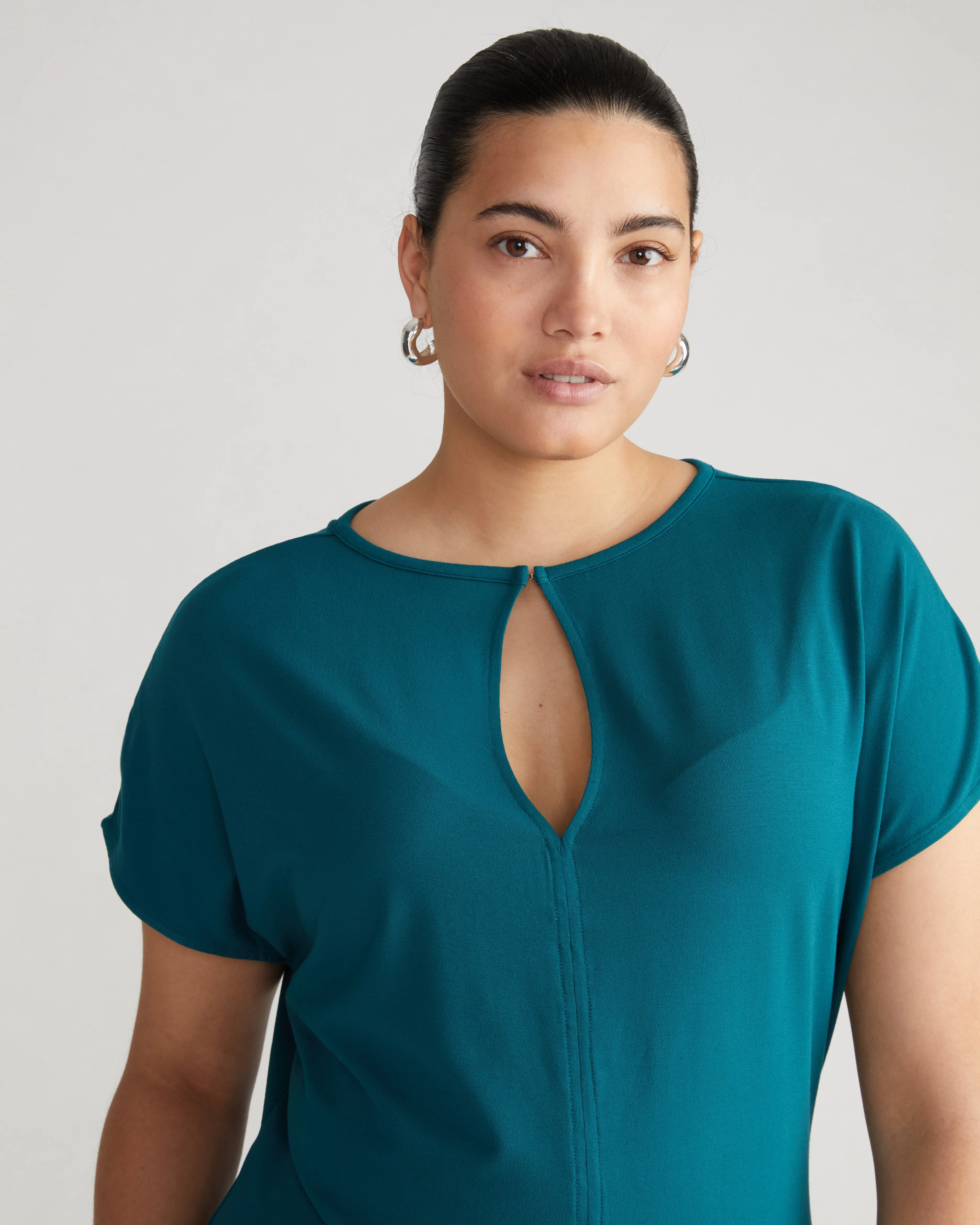 Spritz Divine Jersey Shift Dress - Ocean Floor sold by Universal Standard product image thumbnail 2