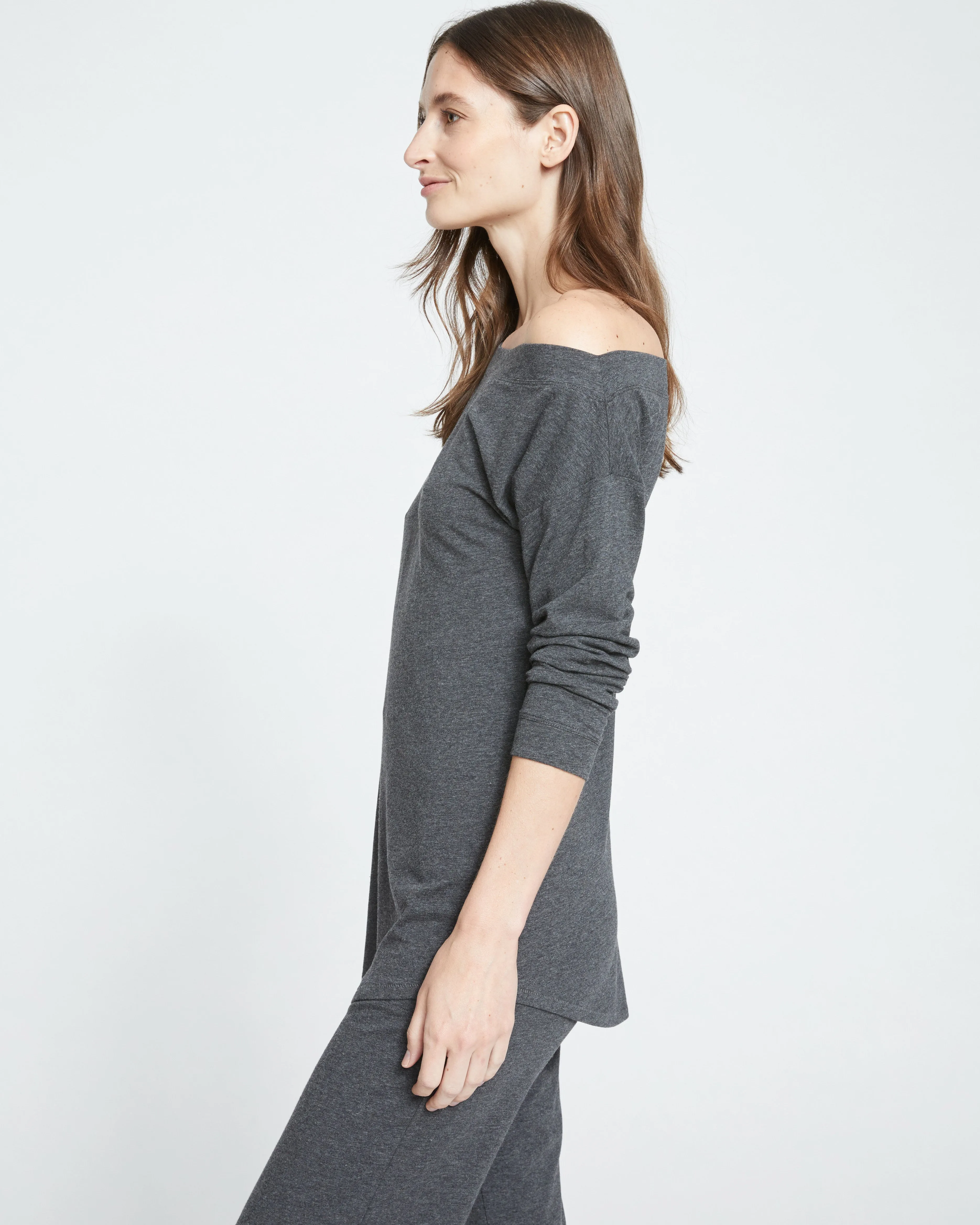 UltimateS Dolci Top - Heather Charcoal sold by Universal Standard product image thumbnail 3
