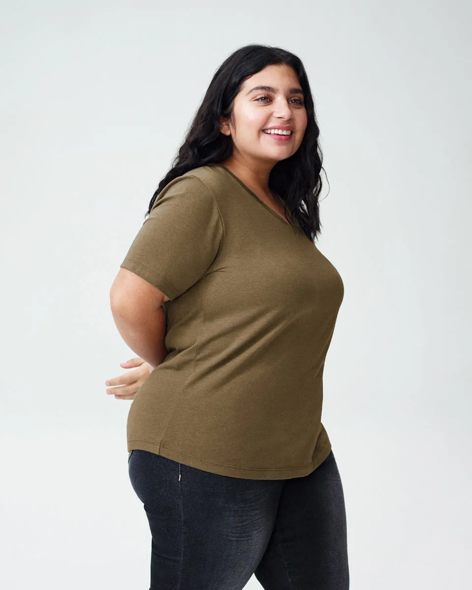 Petite V Rex - Olive sold by Universal Standard product image thumbnail 3