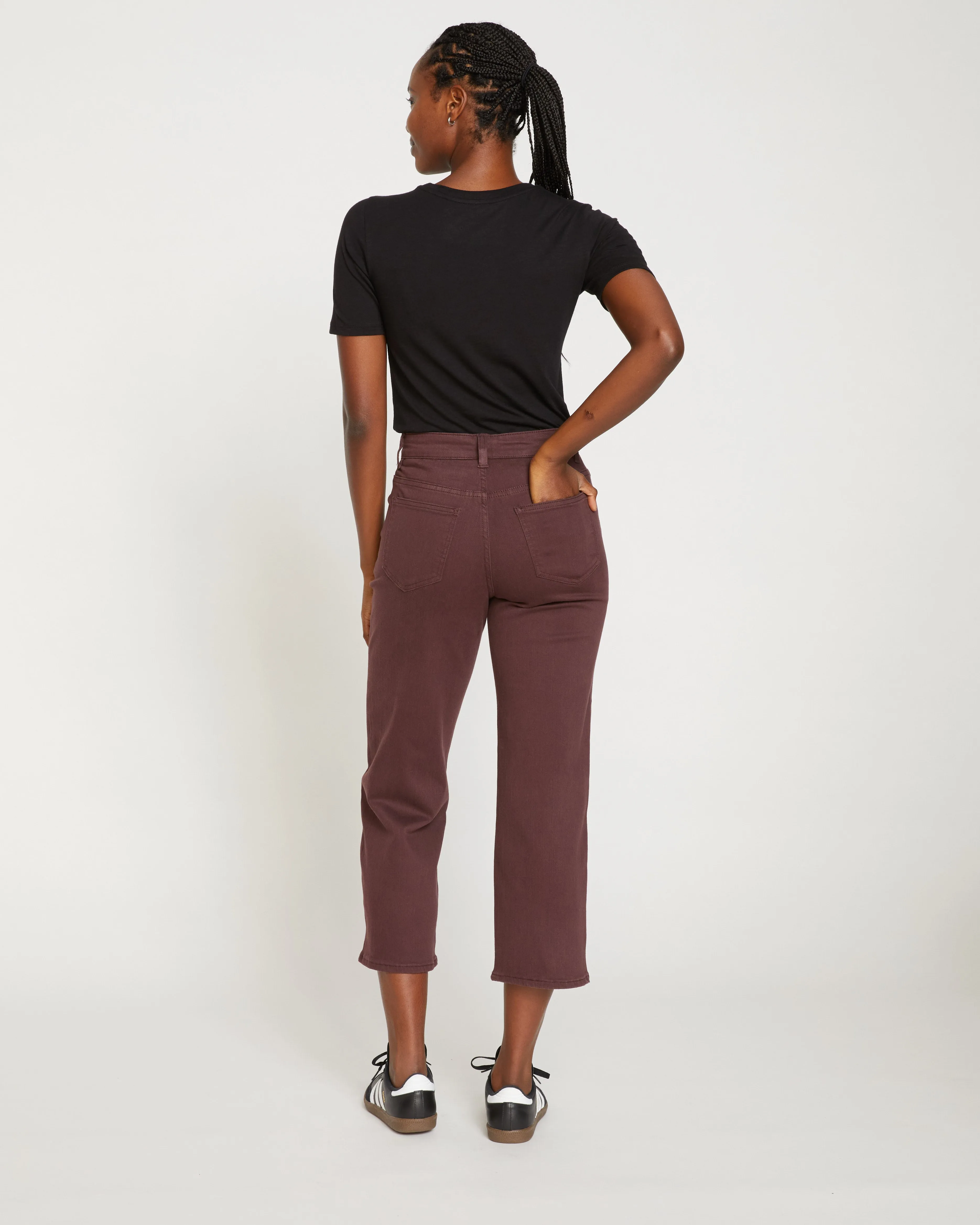 Bae Boyfriend Crop Jeans - Brulee sold by Universal Standard product image thumbnail 4