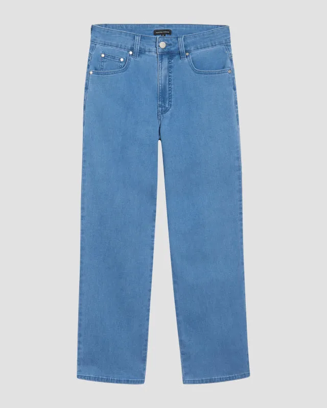 Lightweight Etta High Rise Straight Leg Jeans 28 Inch - Pacific sold by Universal Standard product image thumbnail 3