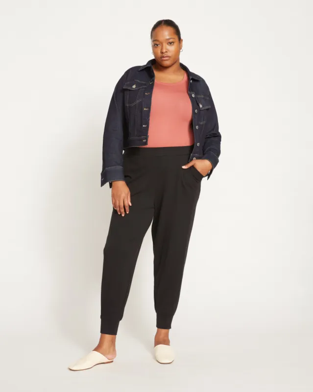 Super Soft Terry Joggers - Black sold by Universal Standard