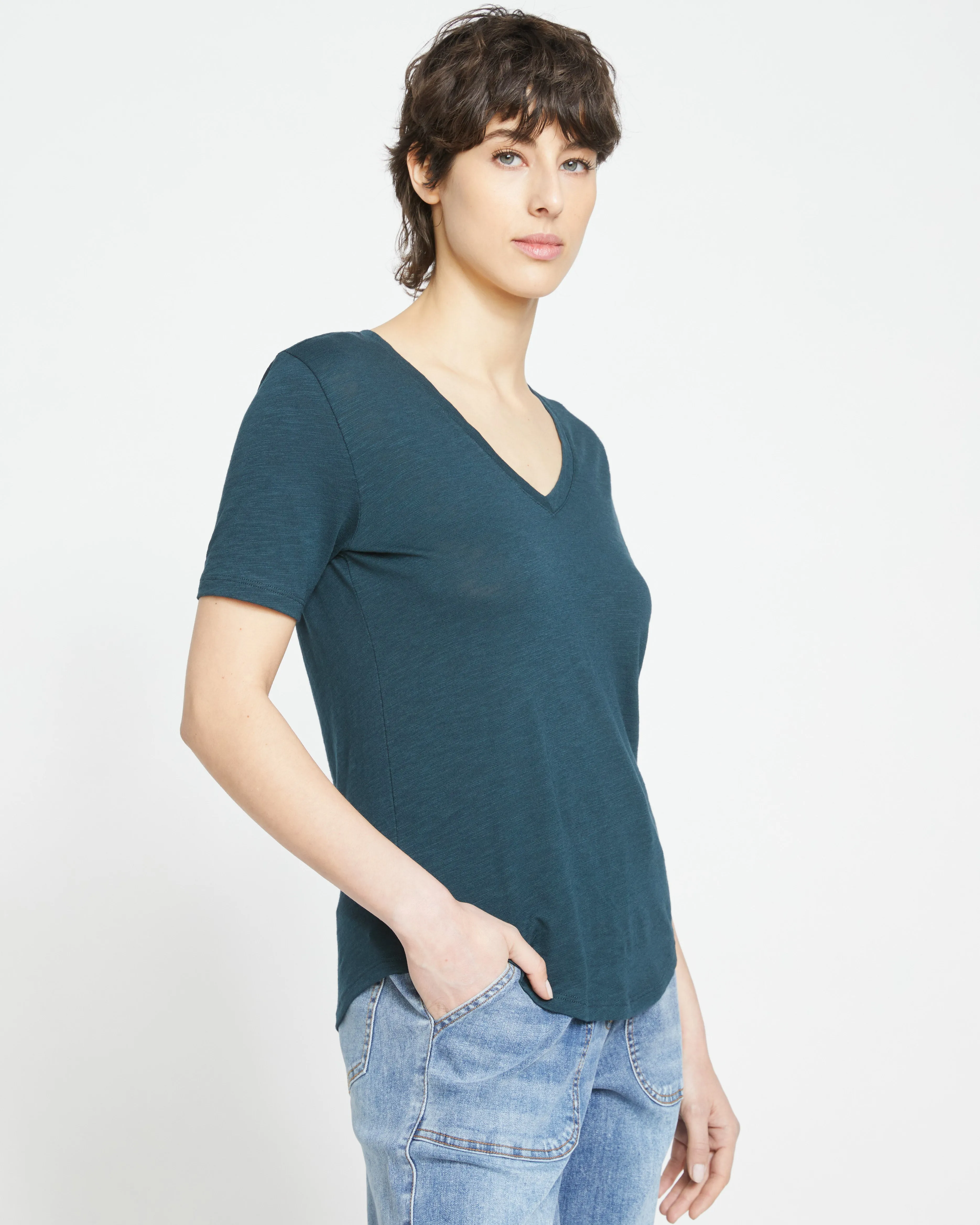 Light-As-Air V Rex - Deep Sea sold by Universal Standard product image thumbnail 3