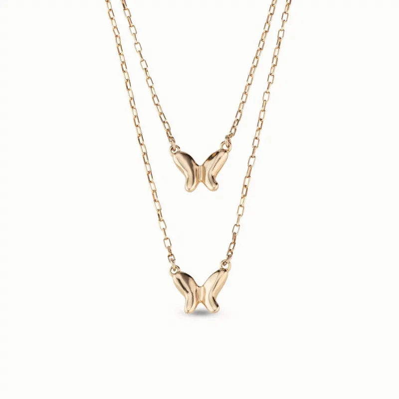 DOUBLE FLY NECKLACE sold by UNO de 50