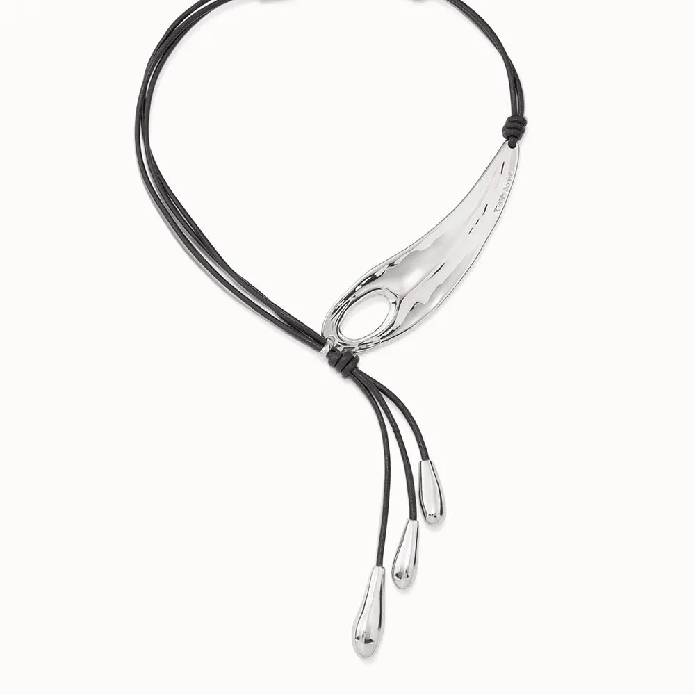 BIG LEAF NECKLACE sold by UNO de 50