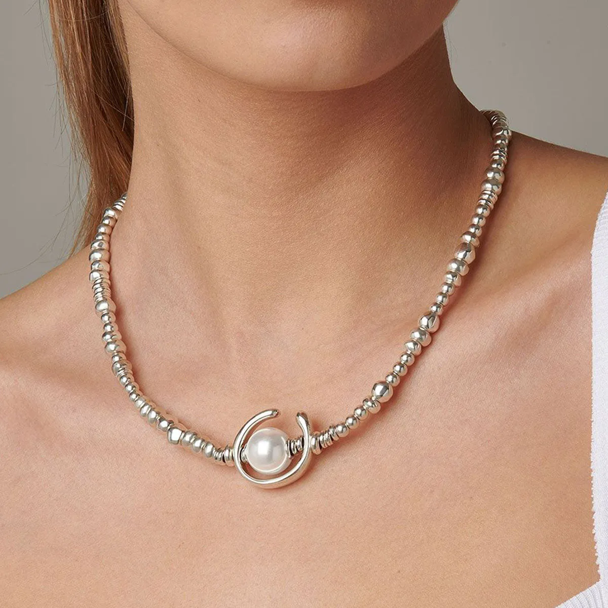 ANOTHER ROUND NECKLACE sold by UNO de 50 product image thumbnail 2