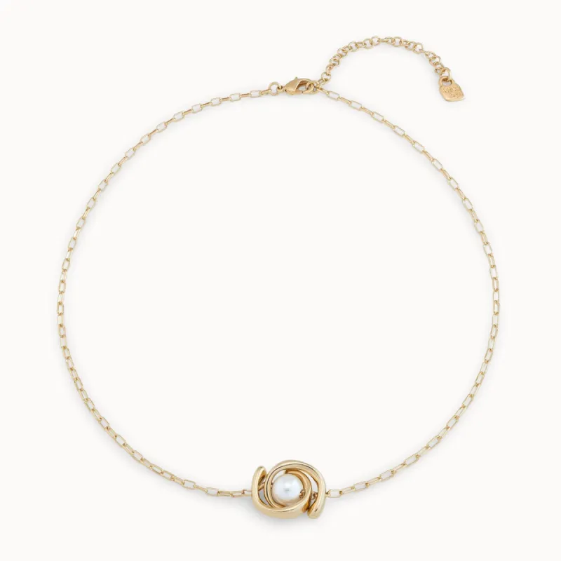 FULL PEARL MOON NECKLACE sold by UNO de 50