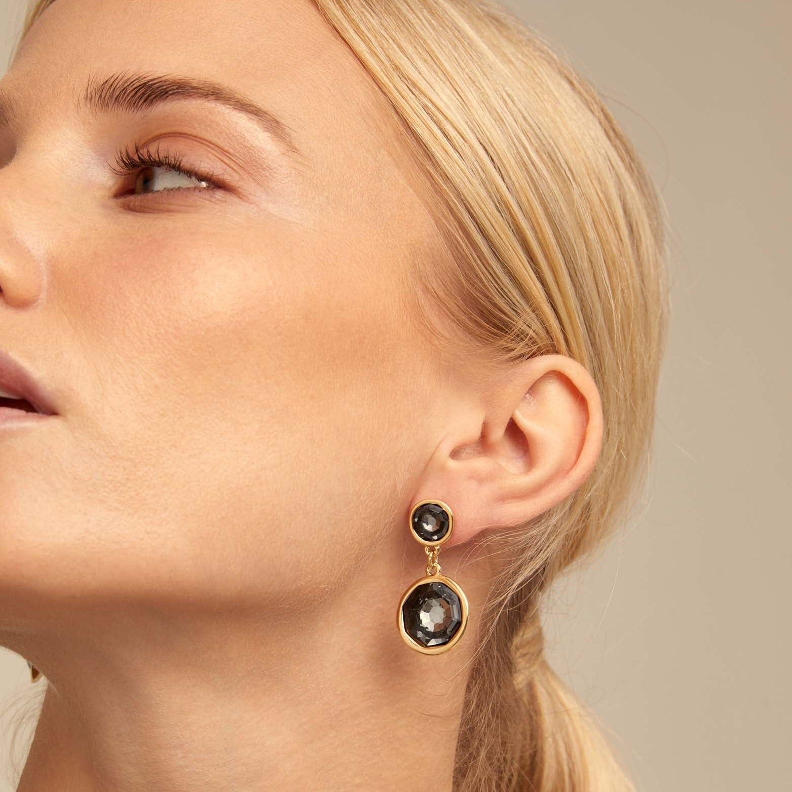 DOUBLE TROUBLE EARRINGS sold by UNO de 50 product image thumbnail 2