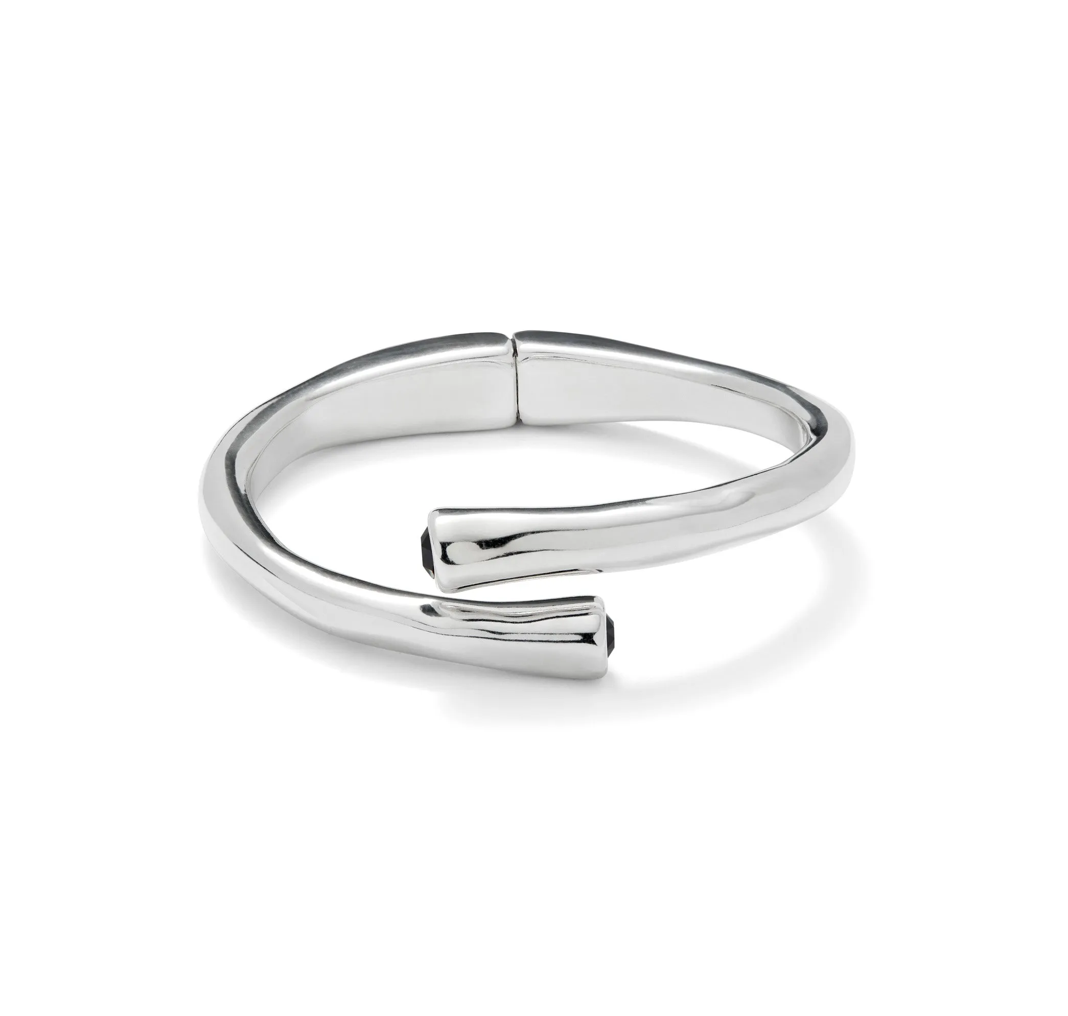 SER NATURAL CRYSTAL END SILVER BRACELET sold by UNO de 50