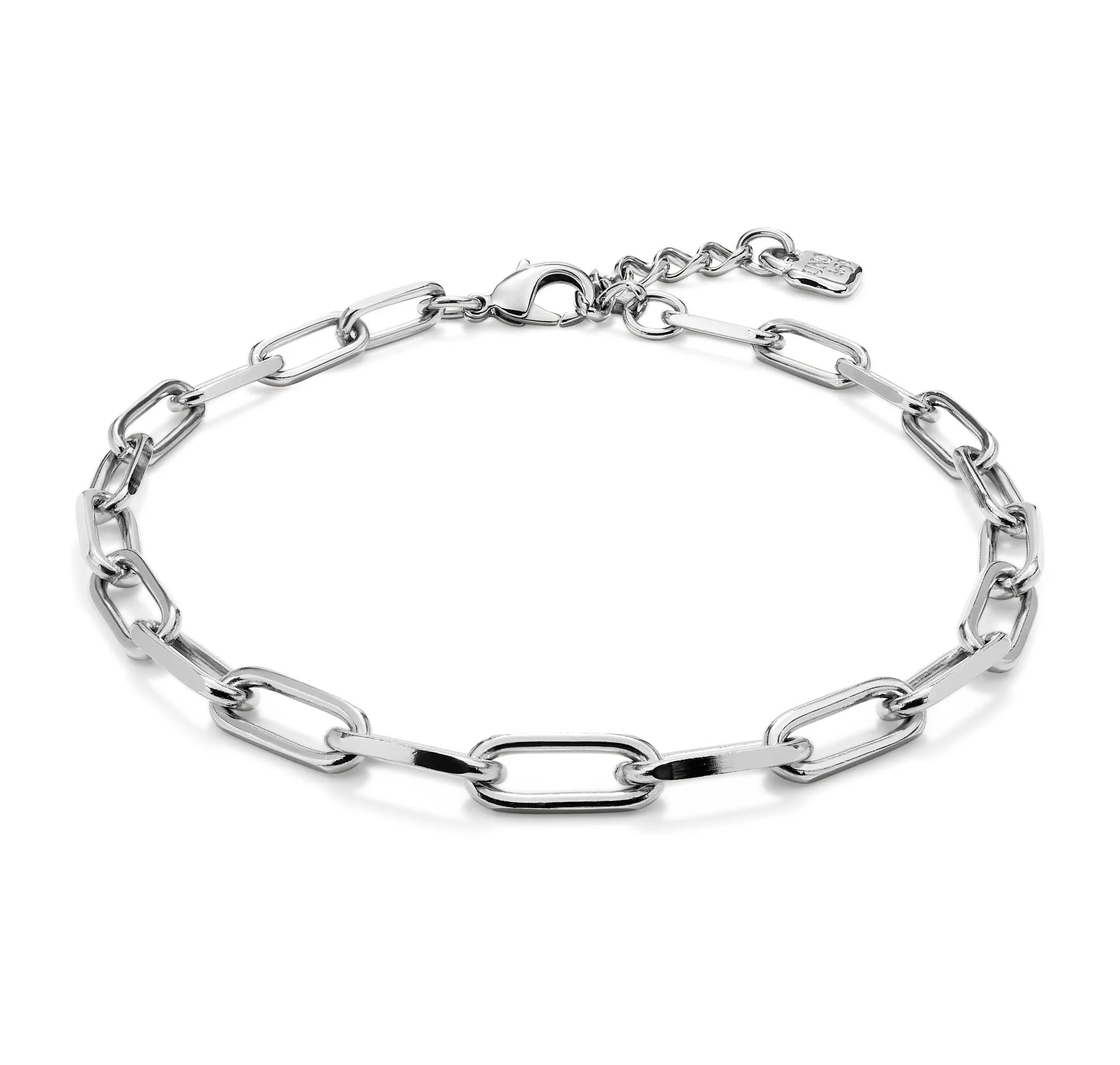 SER VALIENTE CHAIN LINK SILVER NECKLACE sold by UNO de 50 product image thumbnail 3