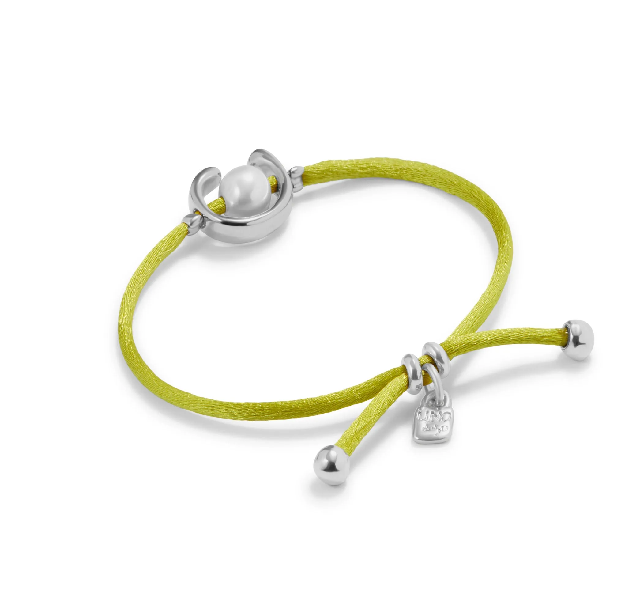 SER DIFERENTE PEARL OLIVE GREEN CORD BRACELET sold by UNO de 50 product image thumbnail 2
