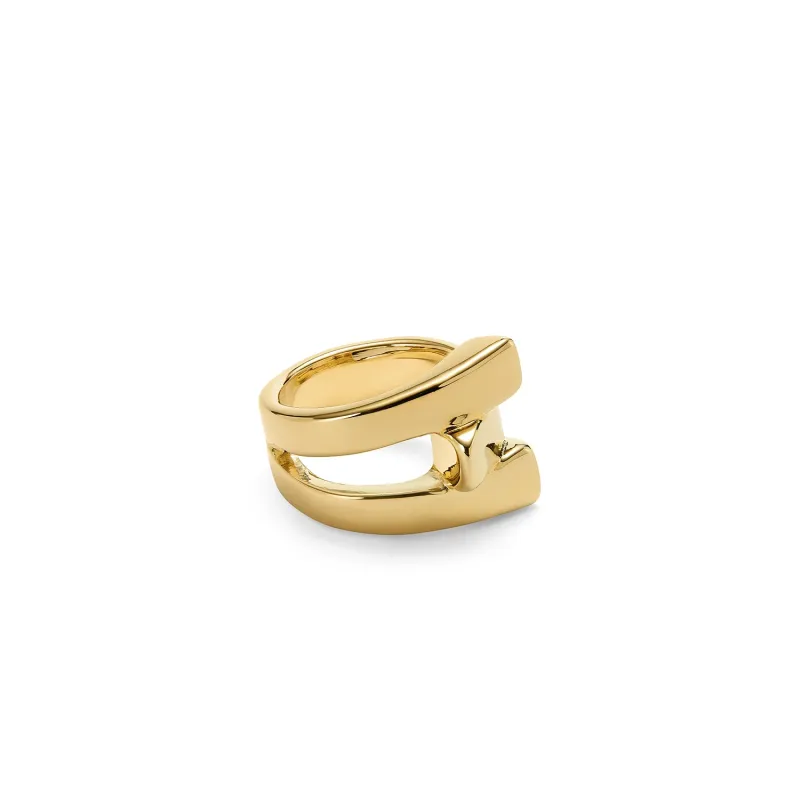 SER ORIGINAL OVERLAP GOLD RING sold by UNO de 50