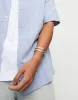SER ORIGINAL OVERLAP SILVER BRACELET sold by UNO de 50