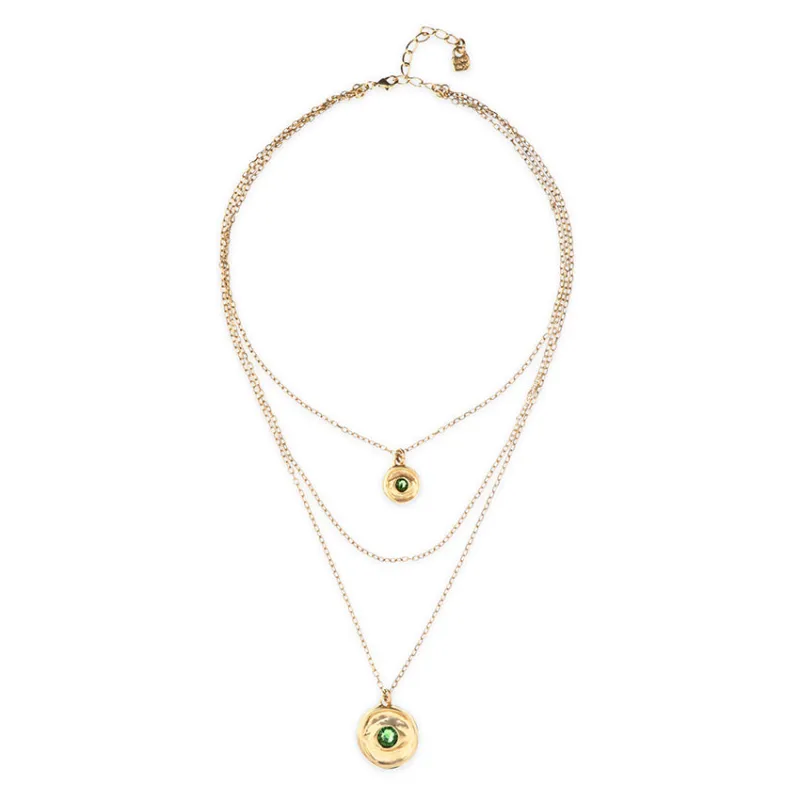 INTUITIVE EYE TRIPLE GOLD NECKLACE sold by UNO de 50