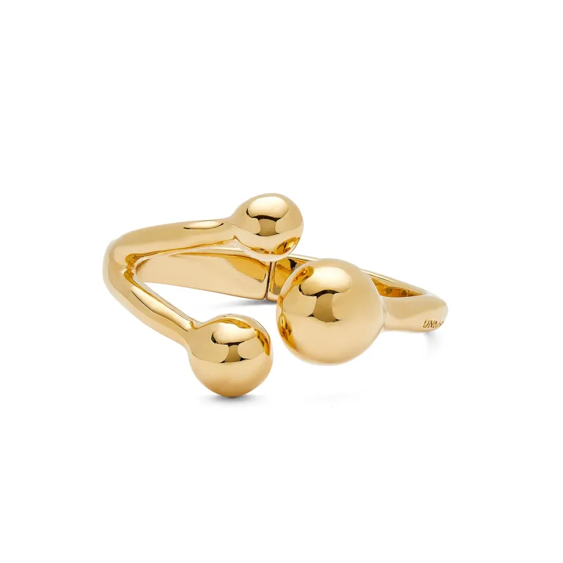 SER INTREPIDA SPHERE WRAP GOLD BRACELET sold by UNO de 50