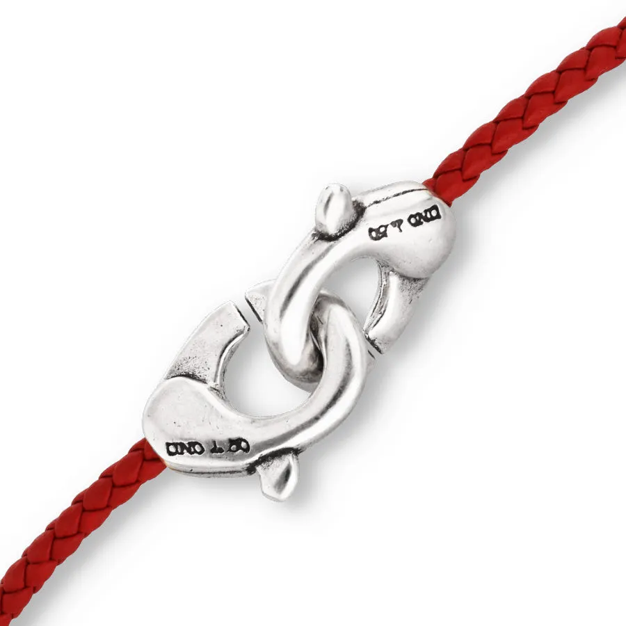 INSEPARABLE SMALL CLASP LEATHER BRACELET sold by UNO de 50 product image thumbnail 5