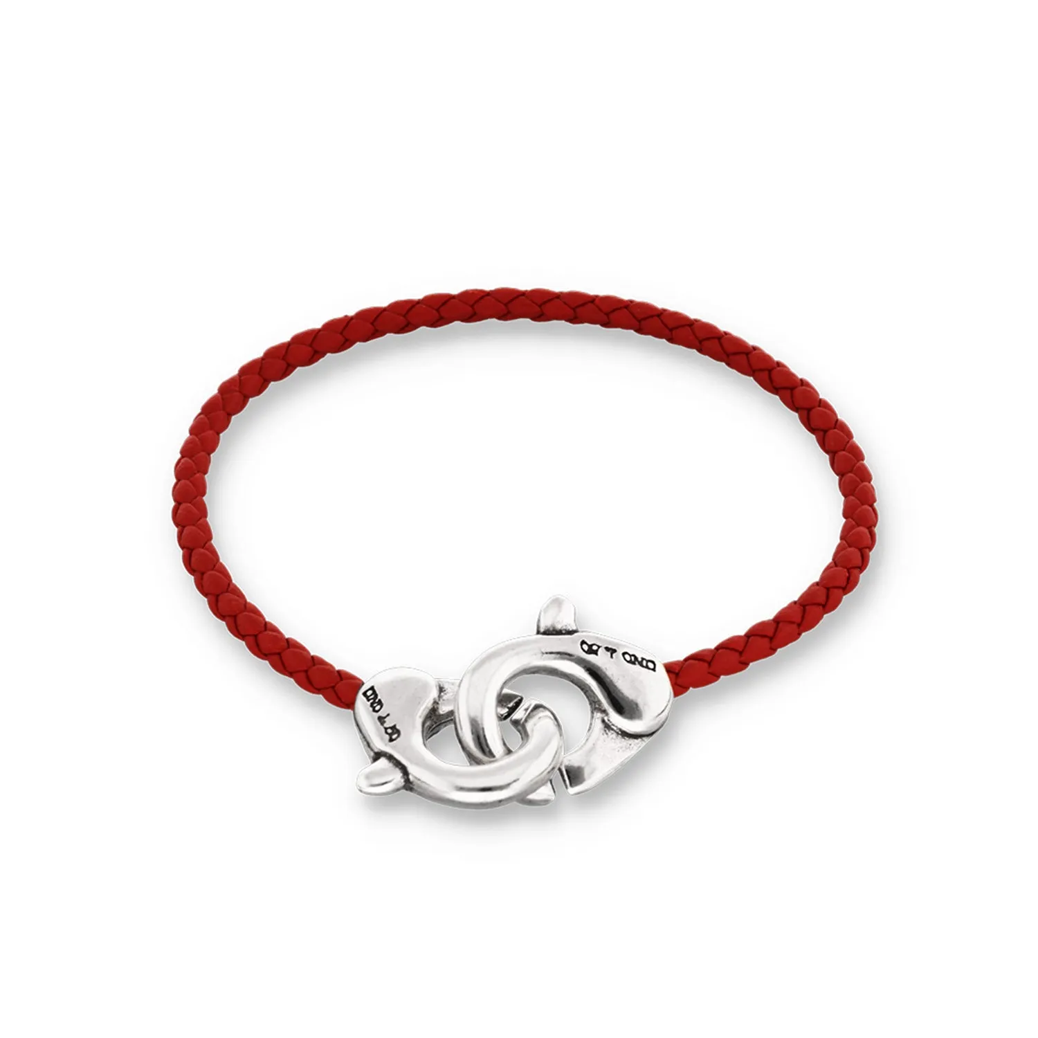 INSEPARABLE SMALL CLASP LEATHER BRACELET sold by UNO de 50