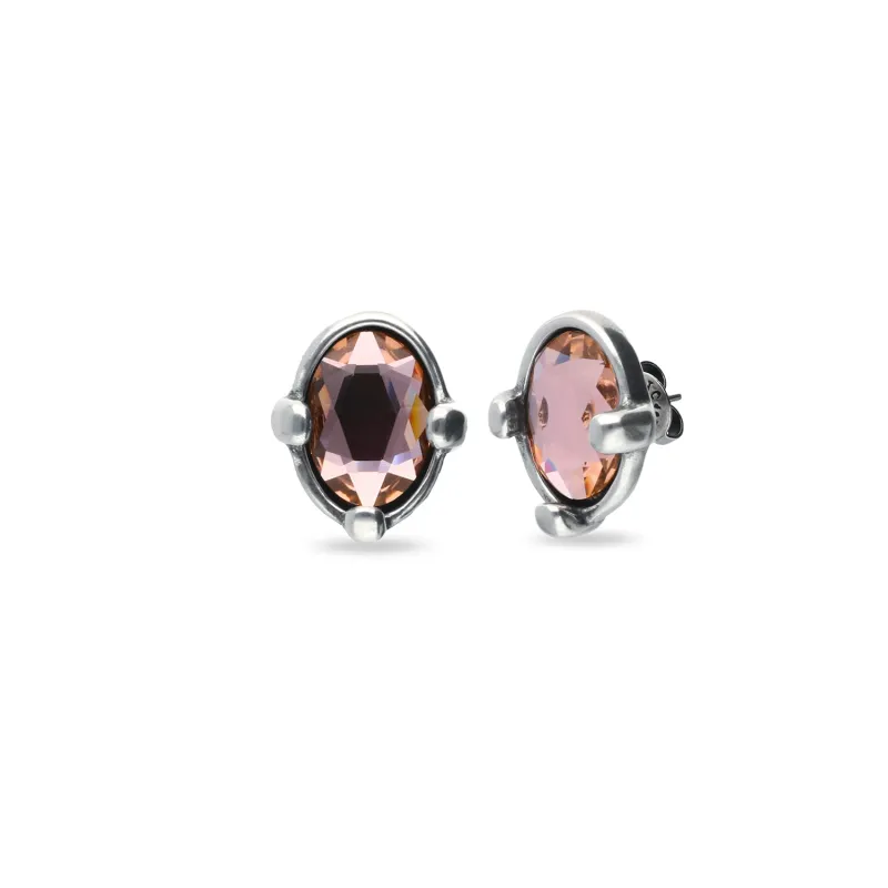 DAZZLING PINK STUD EARRINGS sold by UNO de 50