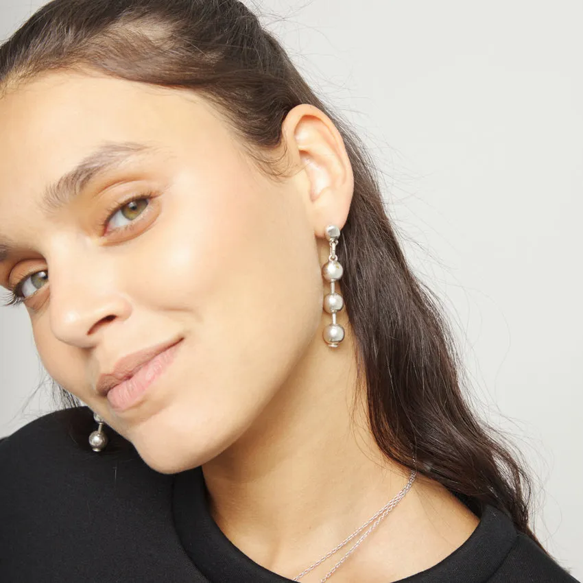 BEAT DROP BALL EARRINGS sold by UNO de 50 product image thumbnail 2