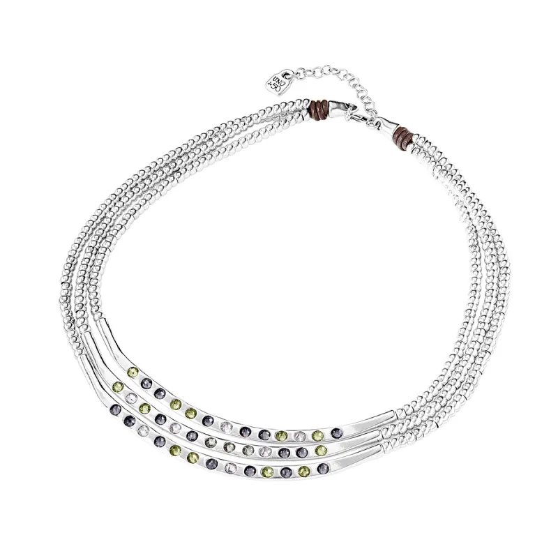 TRIPLE BLUEBERRIES NECKLACE sold by UNO de 50