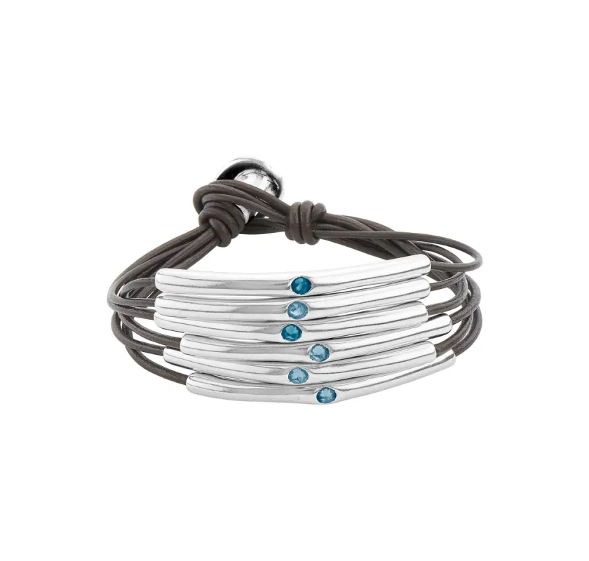 HAPPY BLUE BRACELET sold by UNO de 50
