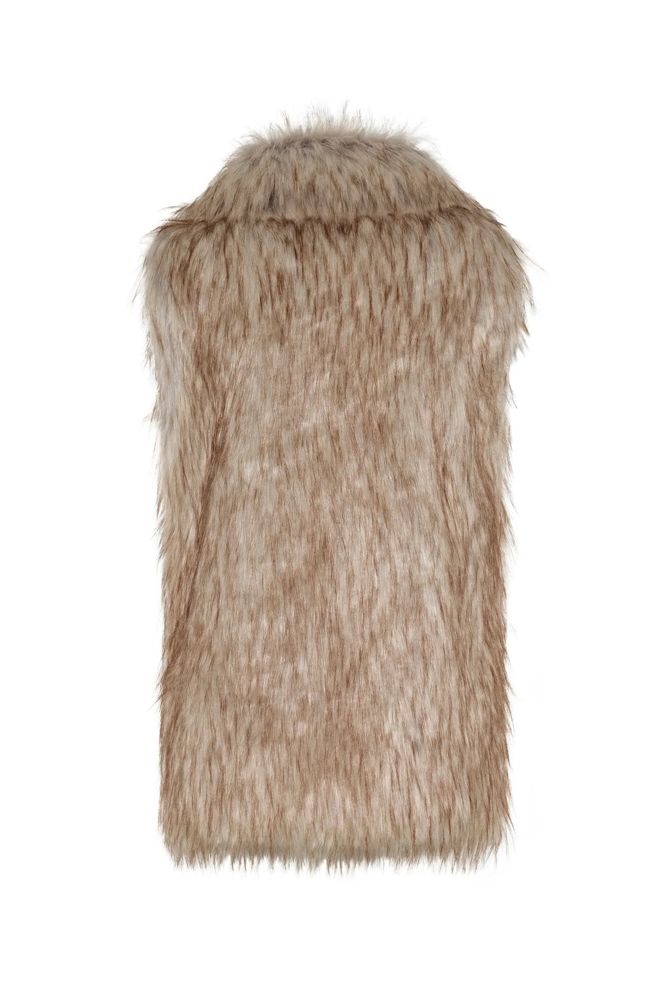 Rubicon Vest - Natural sold by Unreal Fur product image thumbnail 4