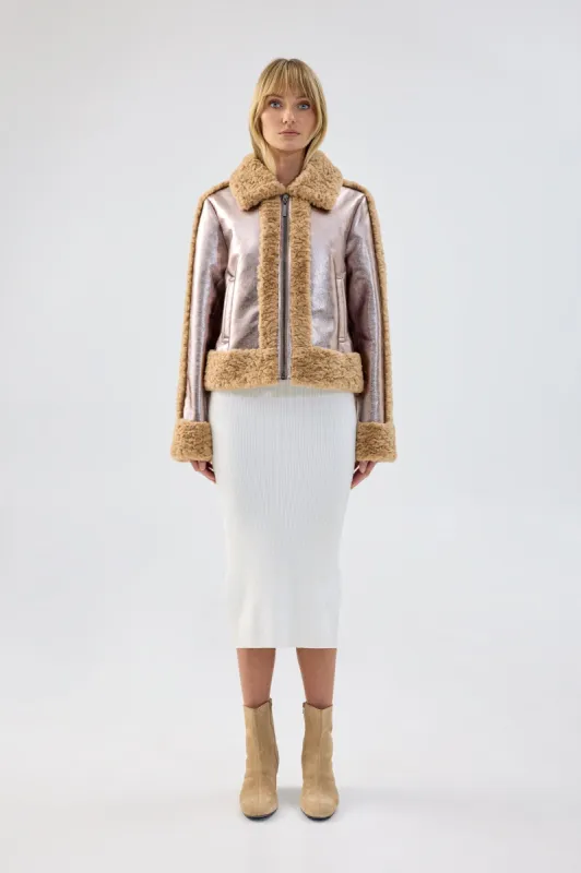 Pilote d'Avion Jacket sold by Unreal Fur