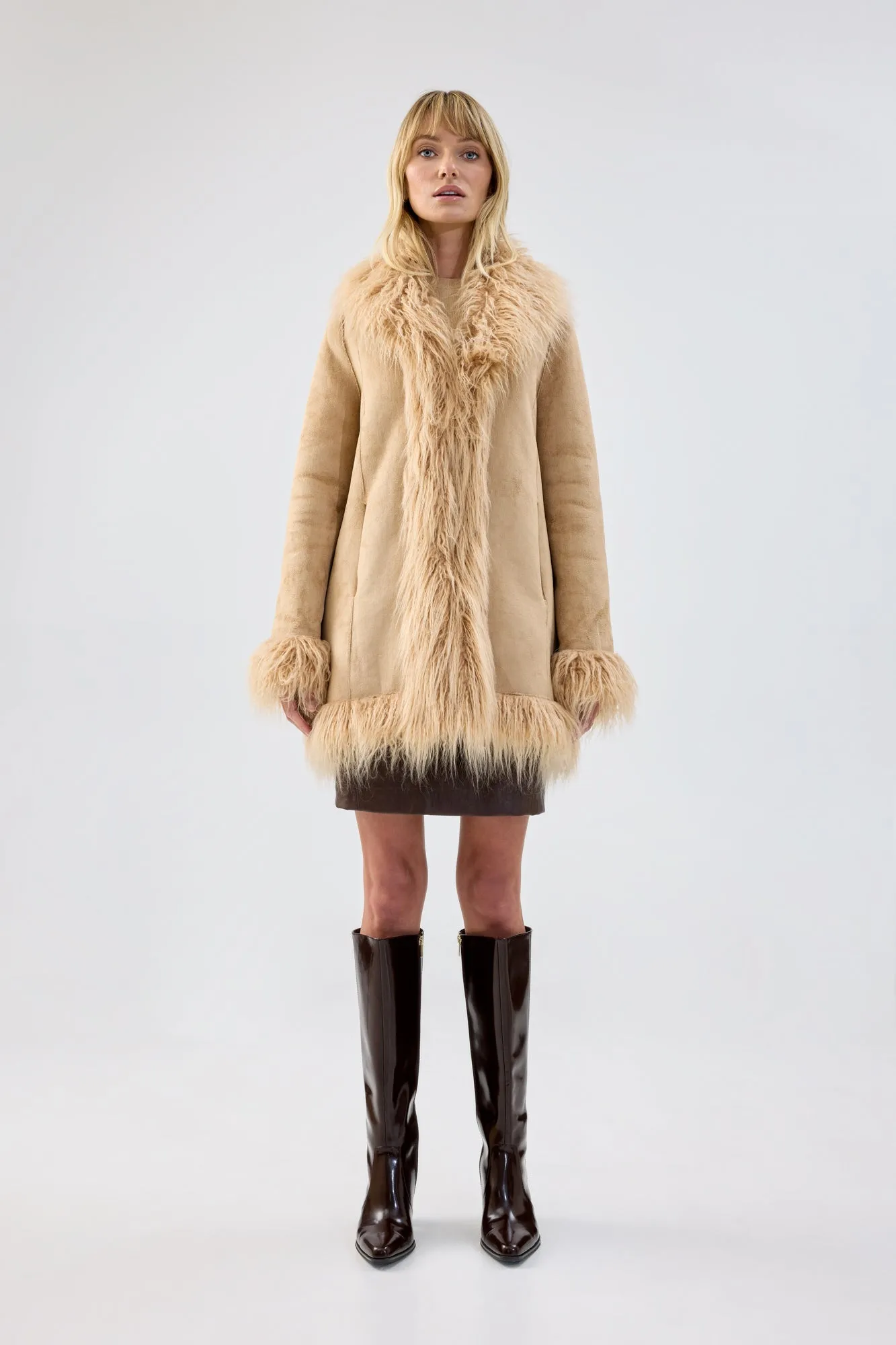 Avant Garde Coat sold by Unreal Fur