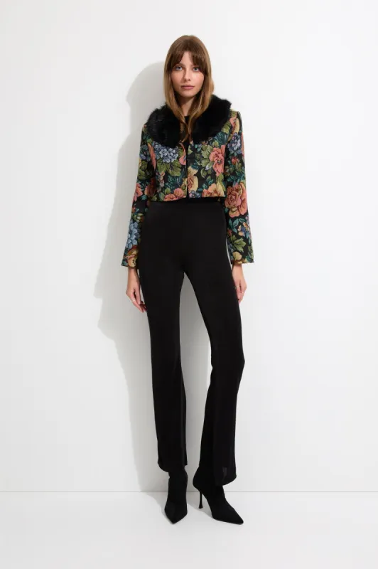 Monarch Cropped Jacket sold by Unreal Fur