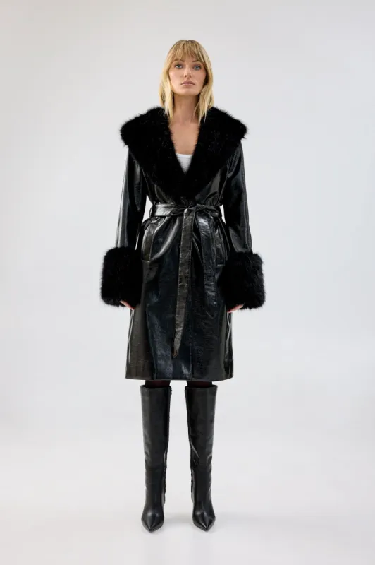Libertango Coat sold by Unreal Fur