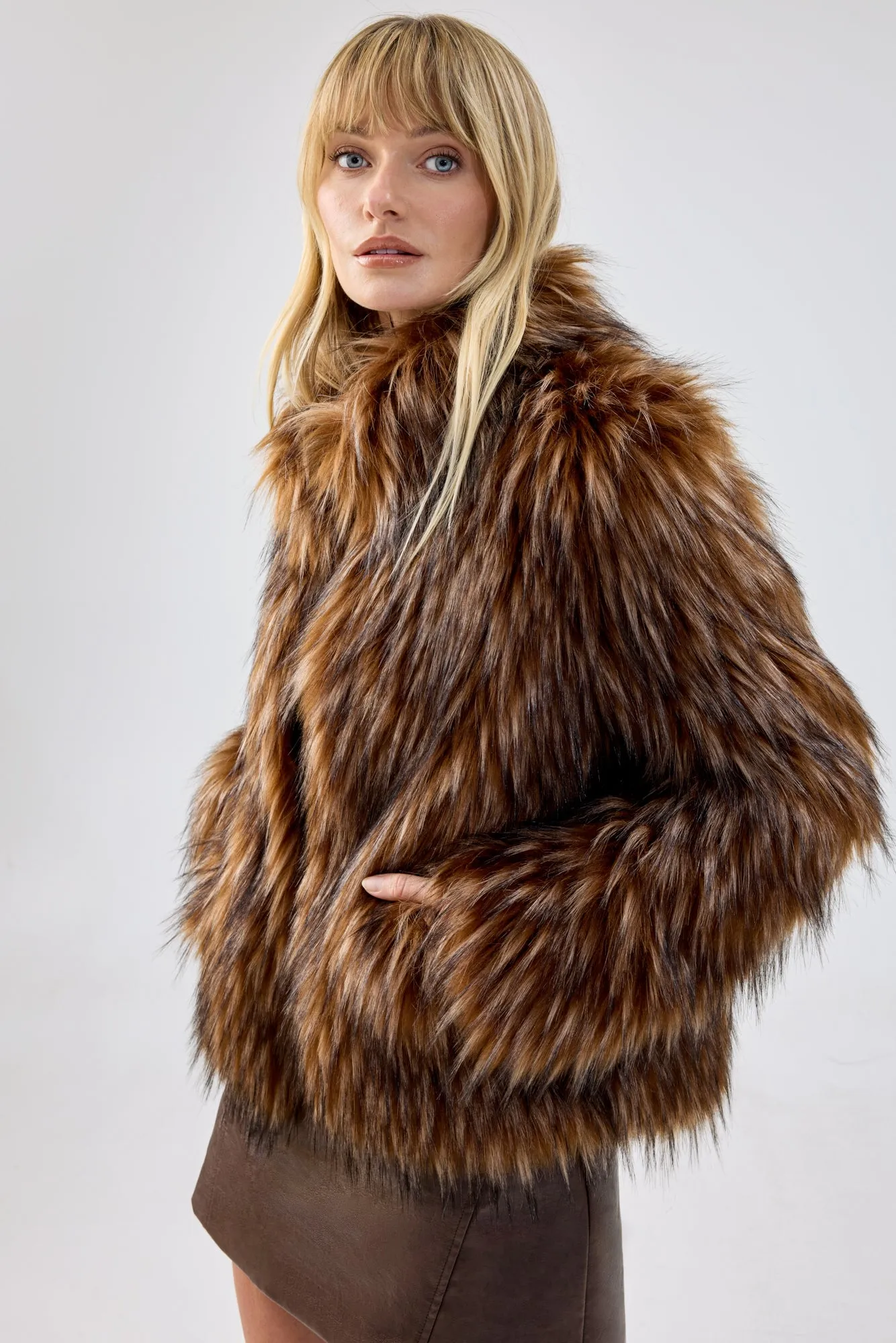 Fur Delish Jacket sold by Unreal Fur product image thumbnail 4