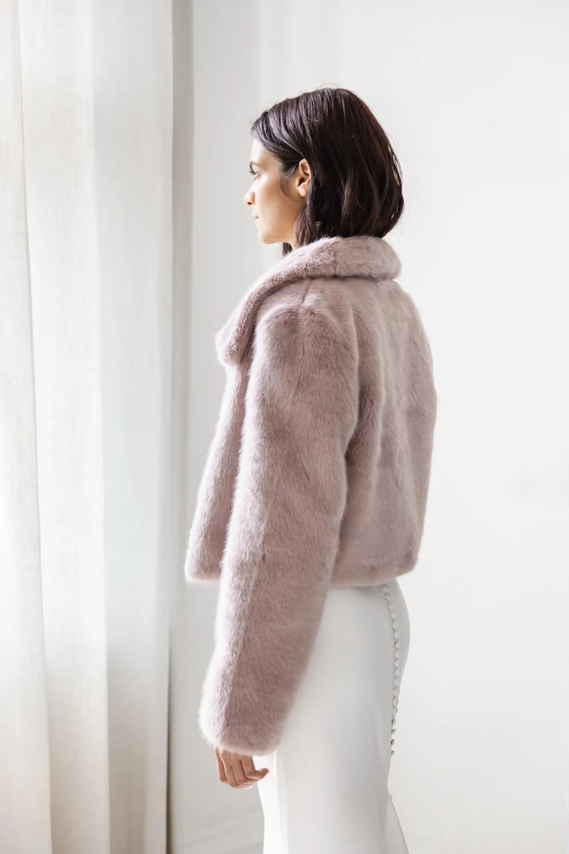 Tirage Cropped Jacket sold by Unreal Fur product image thumbnail 4